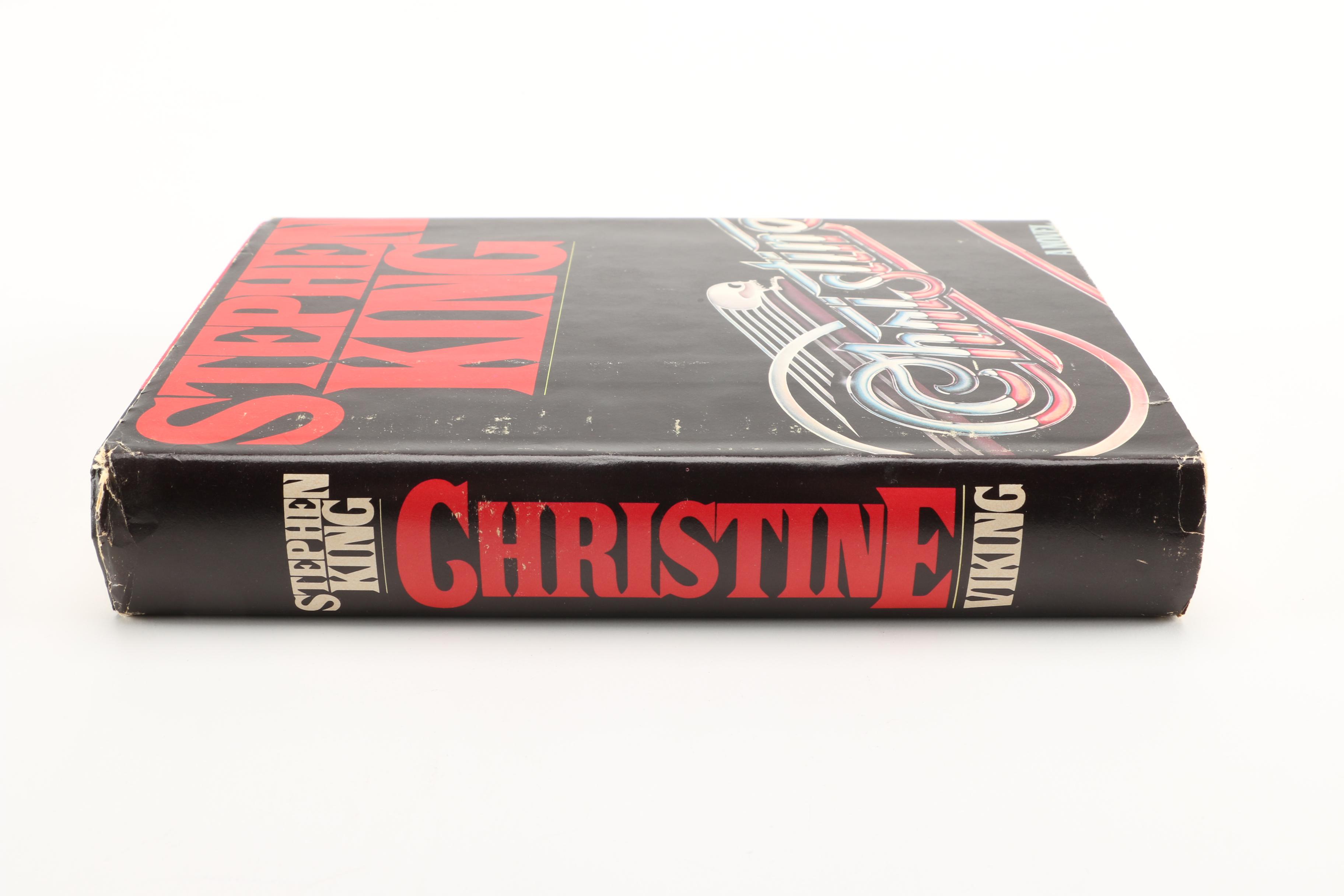 Book Club Edition of Stephen King's "Christine"
