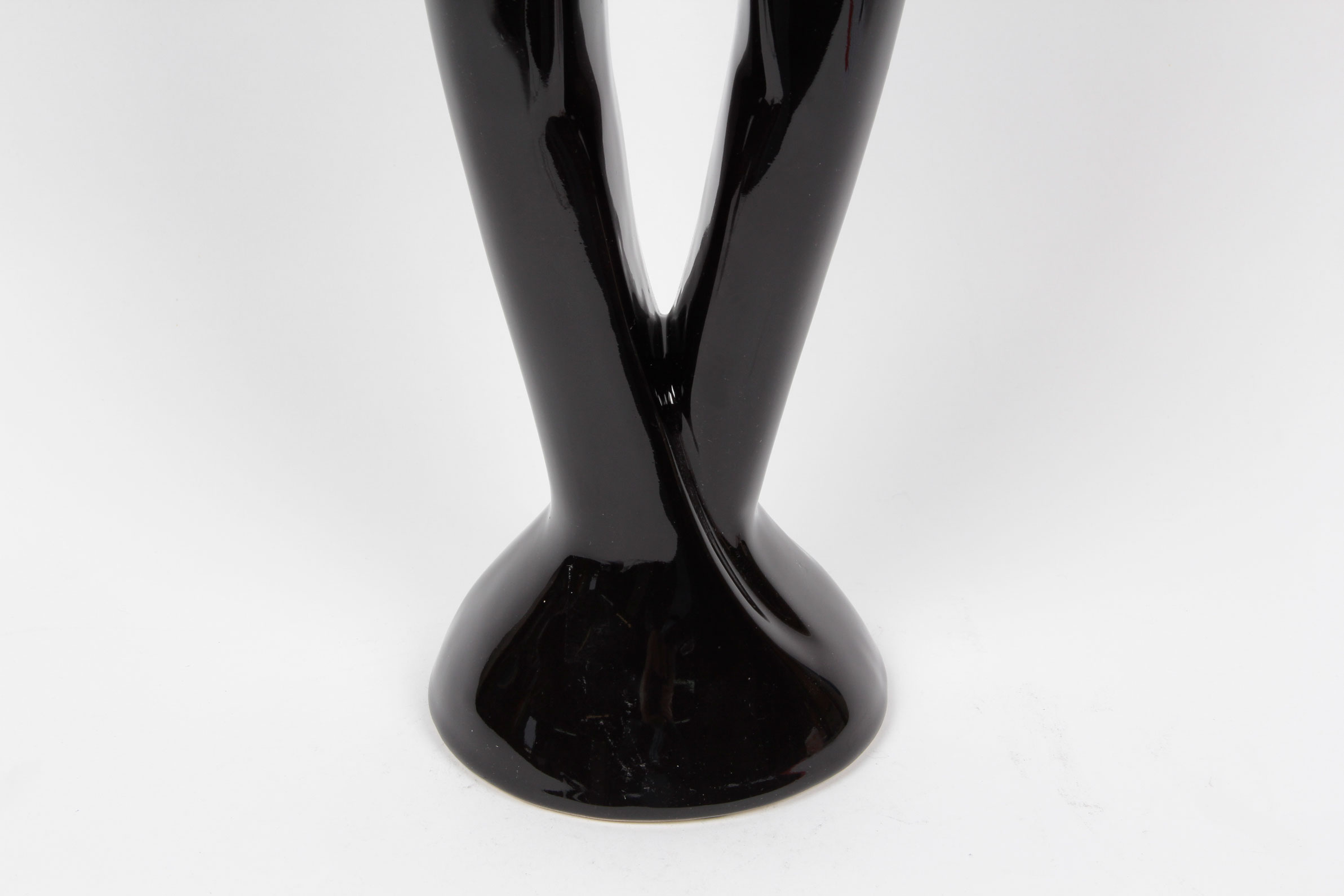 Art Deco "The Lovers" Statue in Style of Haeger Pottery