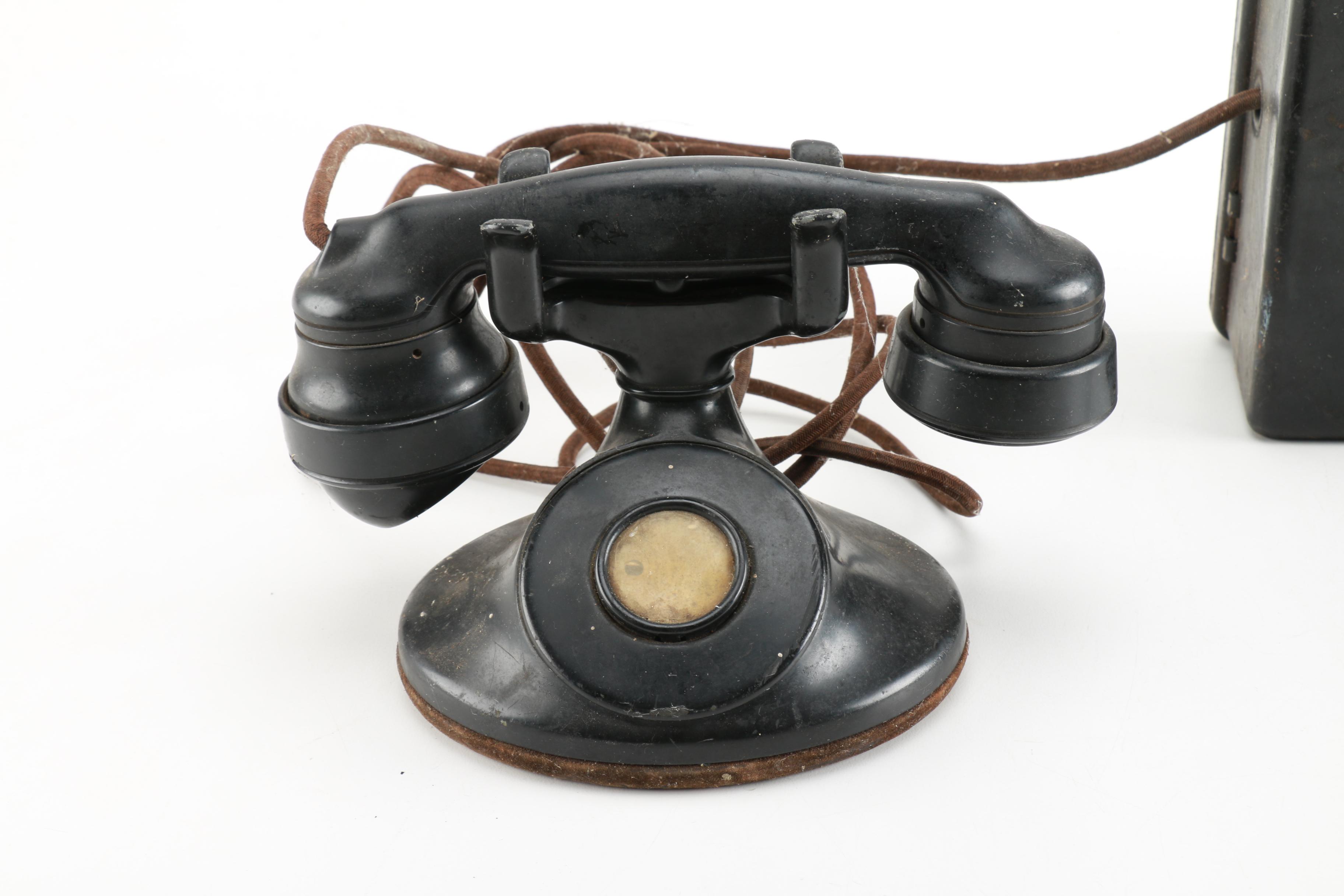 Circa 1930s Rotary Phones