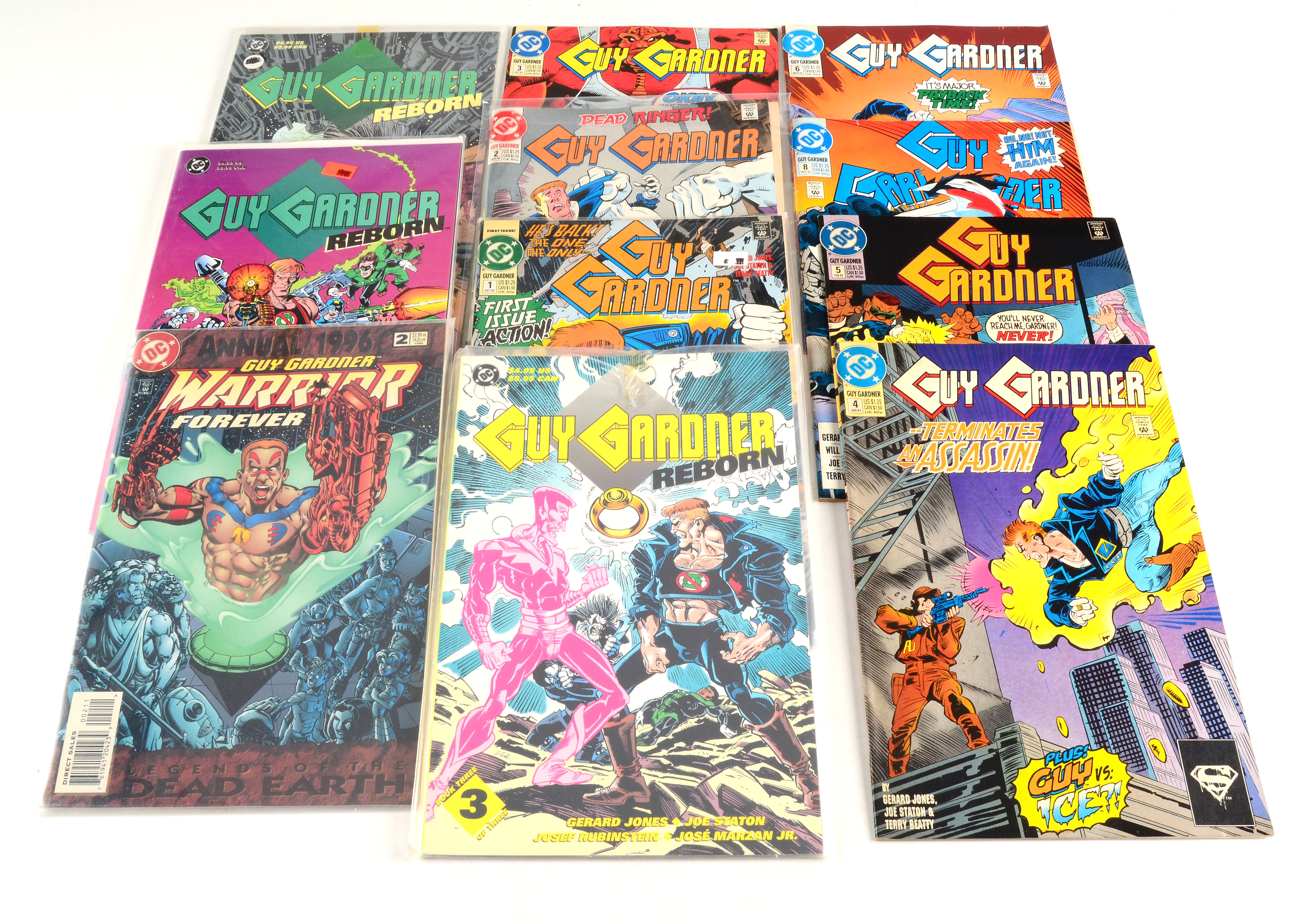 Justice League International and Guy Gardner Comics