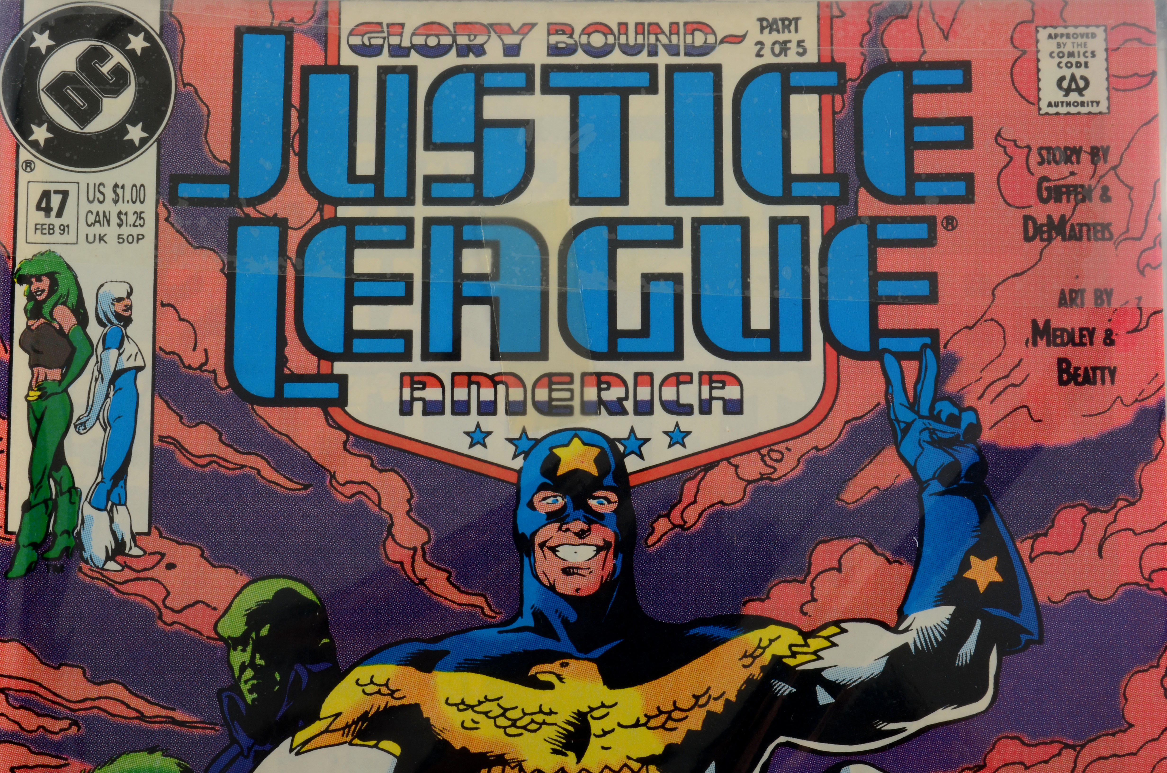 Justice League International and Guy Gardner Comics