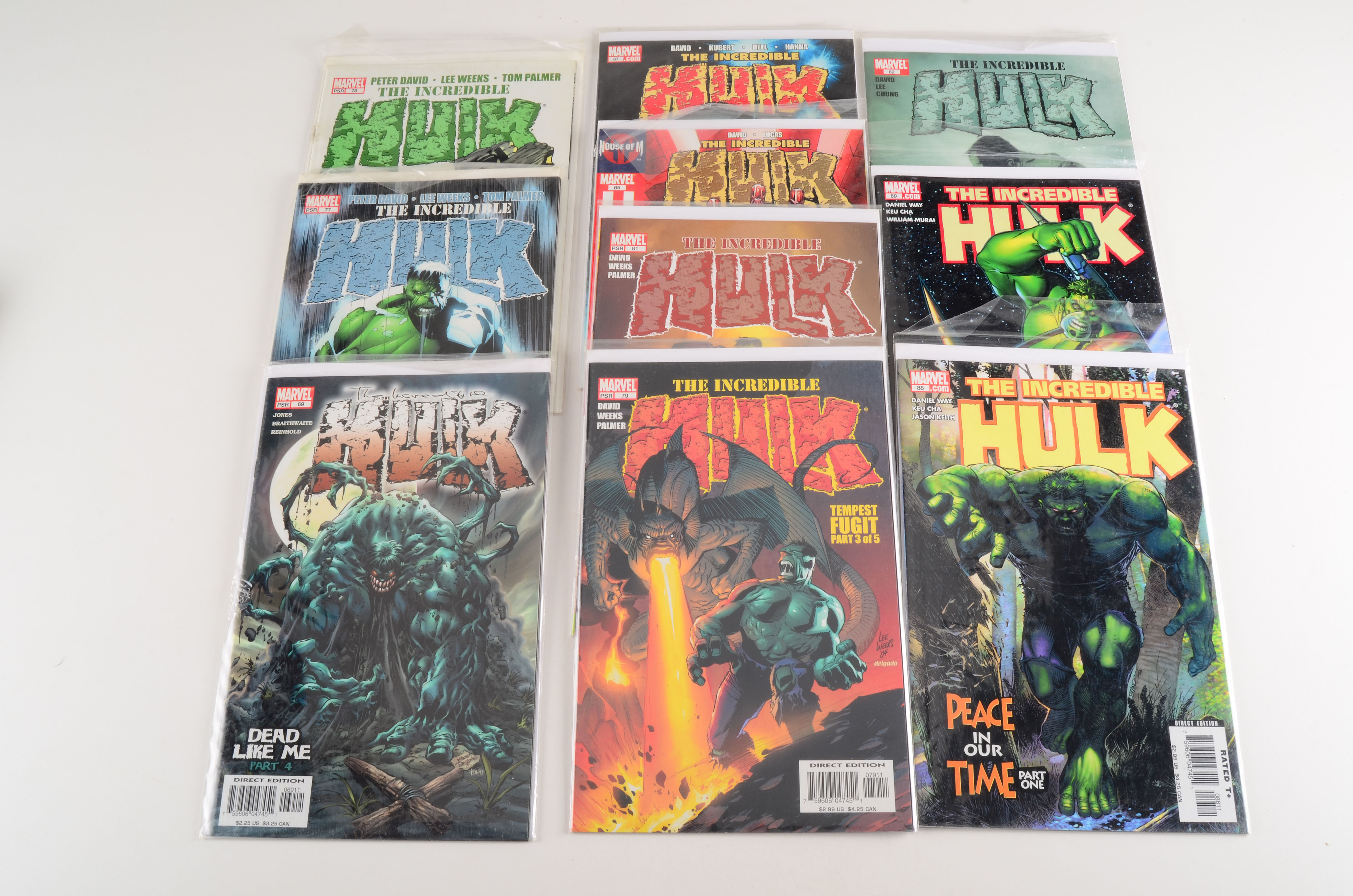 Modern Age “The Incredible Hulk” Comics