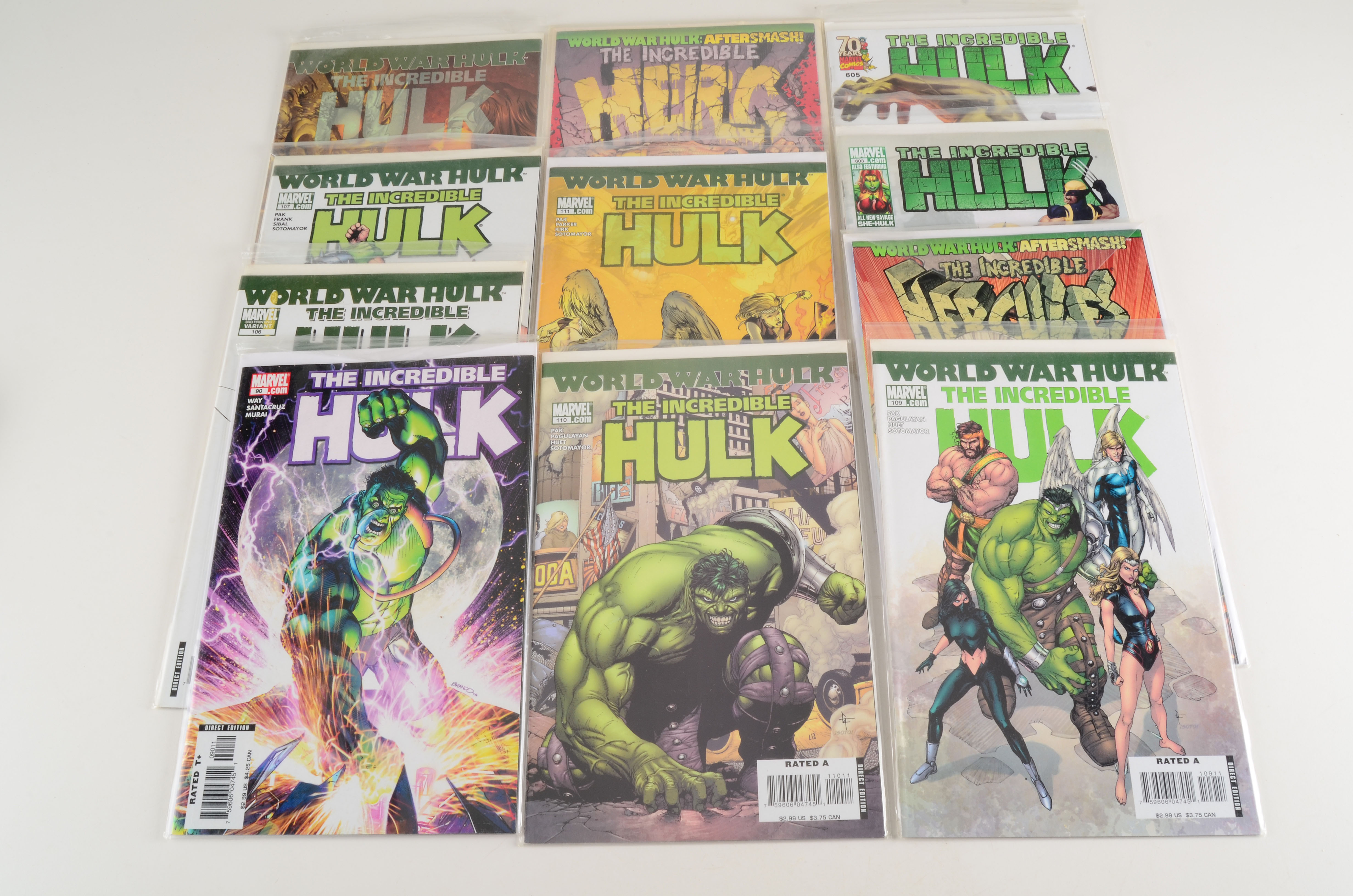 Modern Age “The Incredible Hulk” Comics