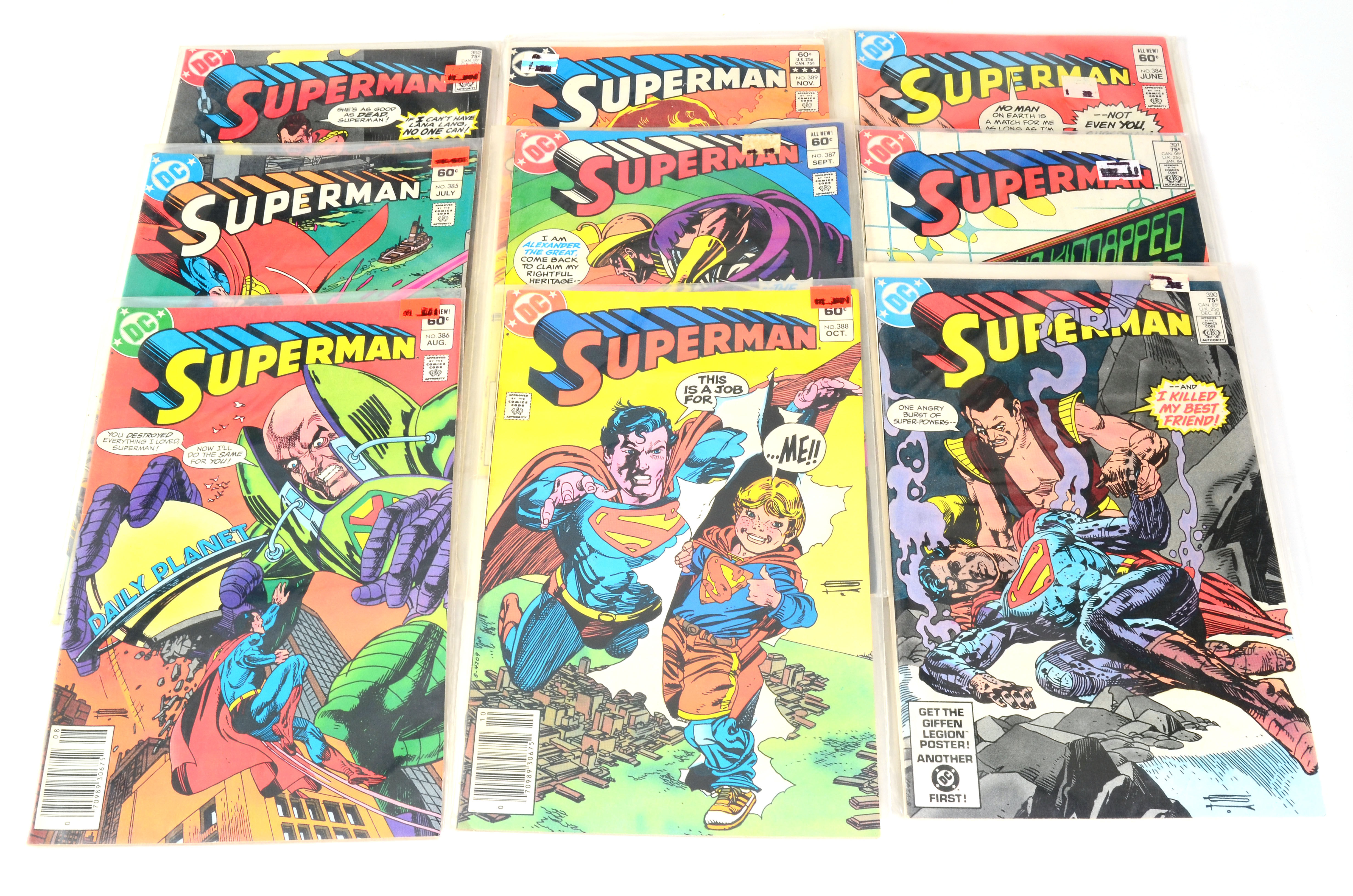 First Series “Superman” Issues 352-392