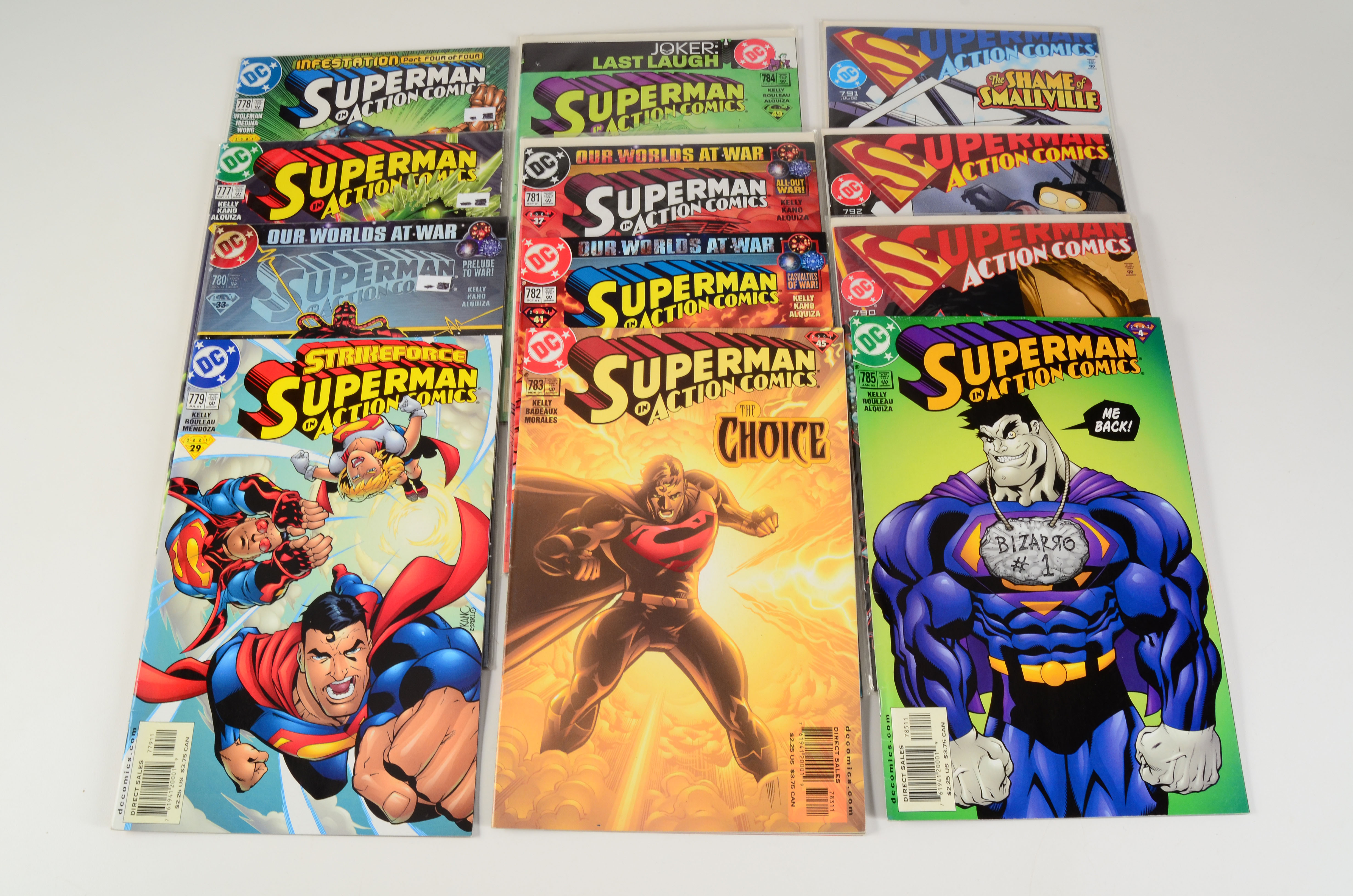 Modern Superman Comics With “Death of a Friend” Parts 1 and 2