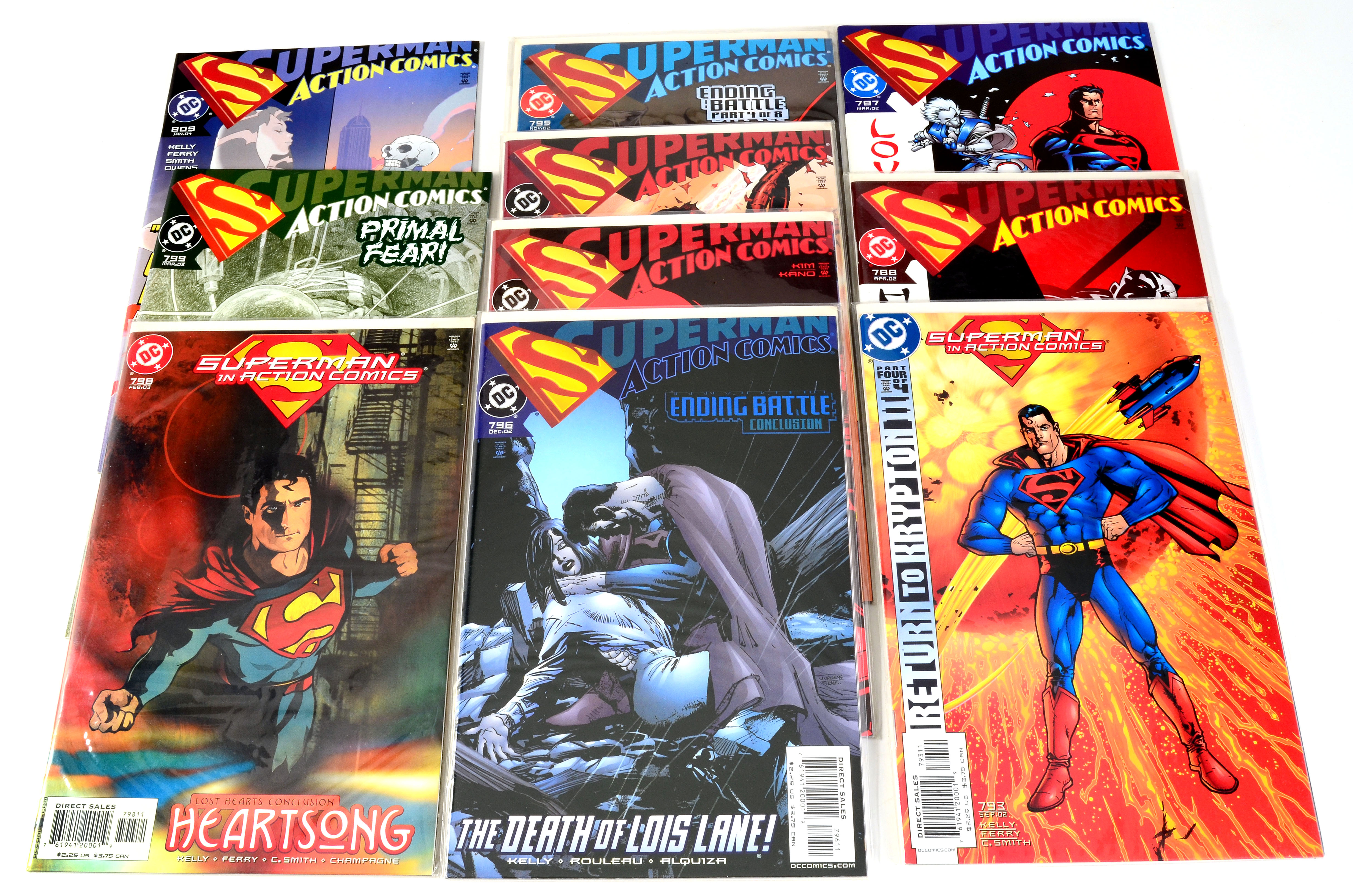 Modern Superman Comics With “Death of a Friend” Parts 1 and 2