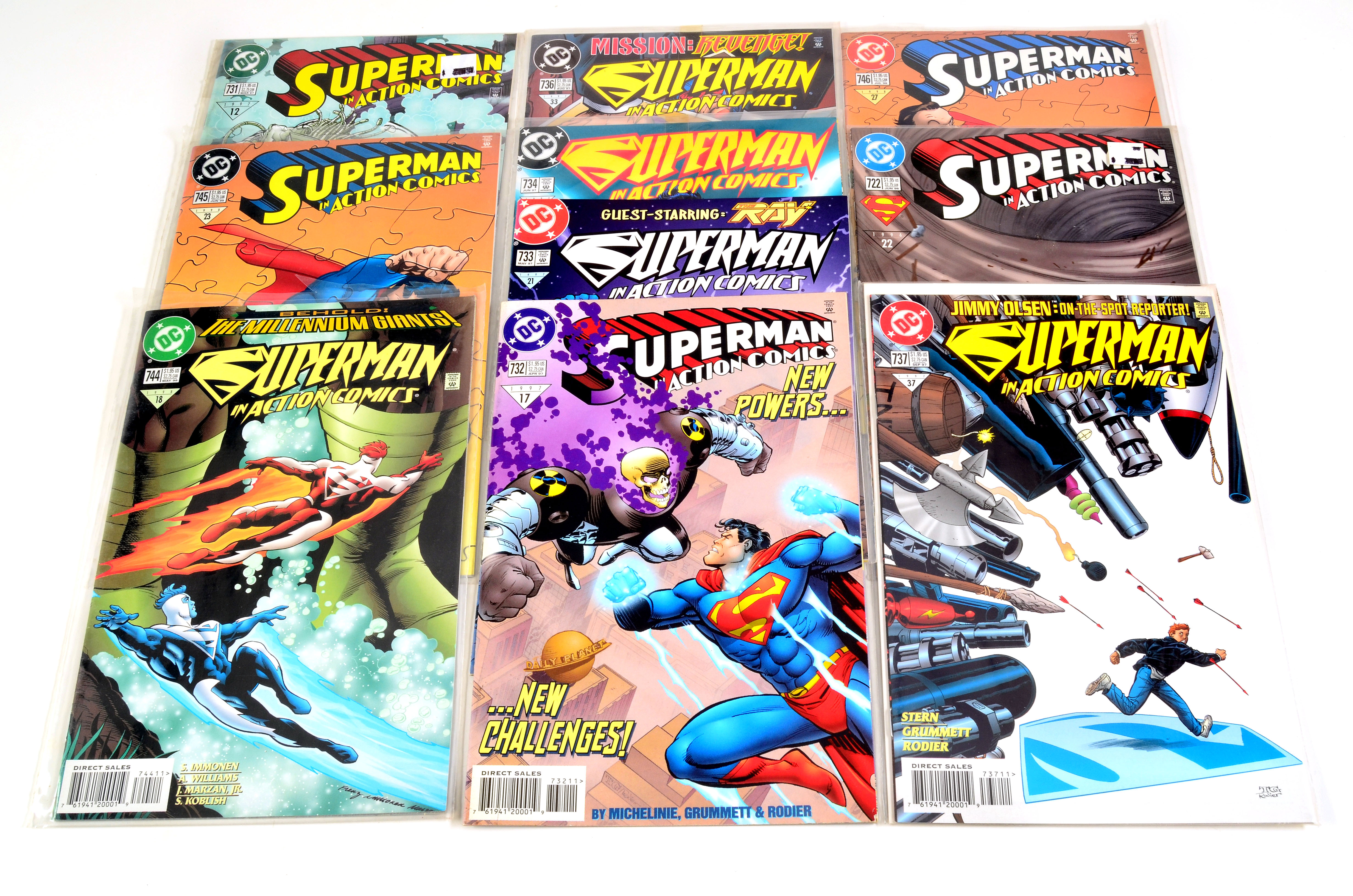 Modern Age “Action Comics” Issues 719-758