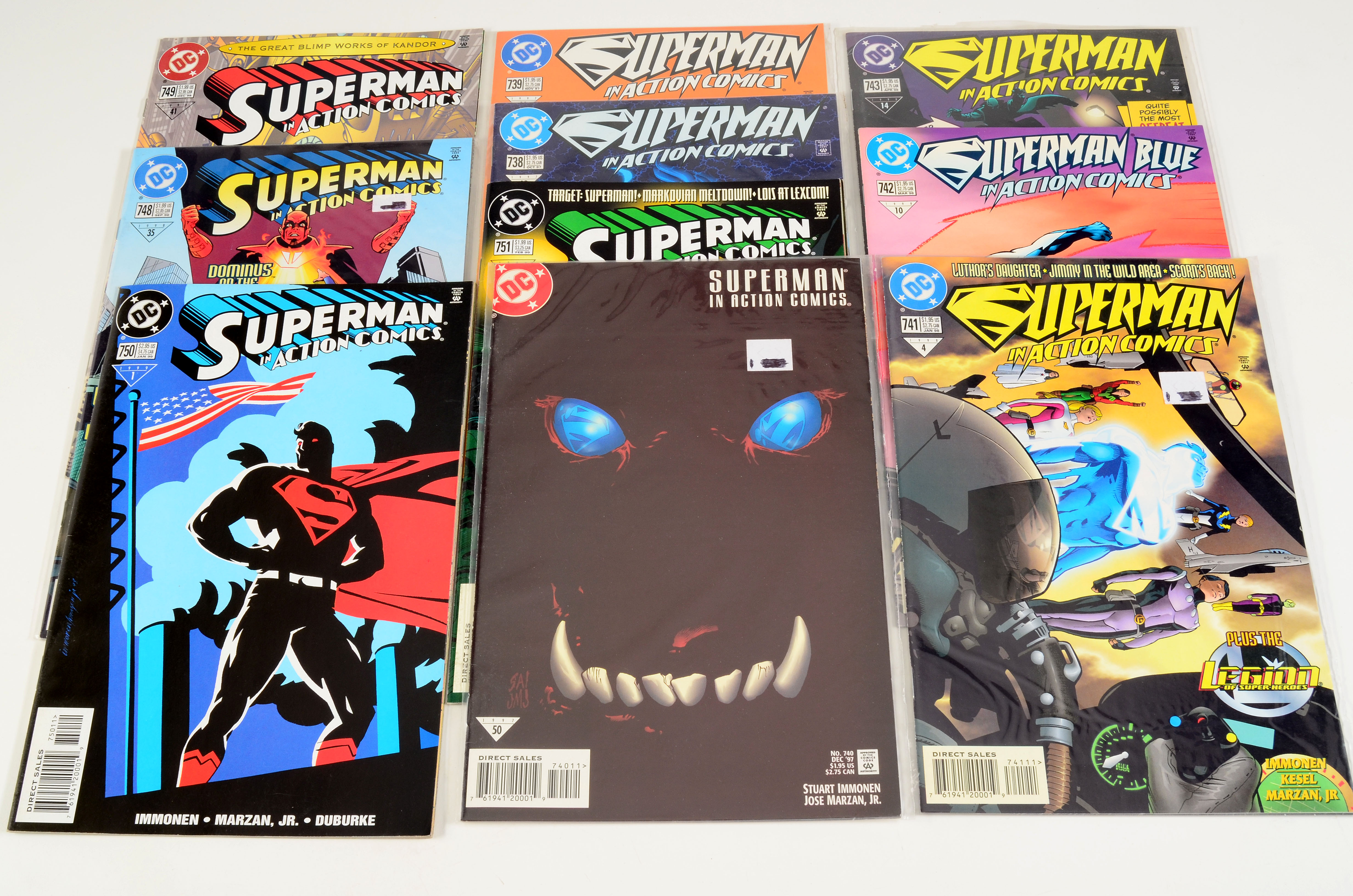 Modern Age “Action Comics” Issues 719-758