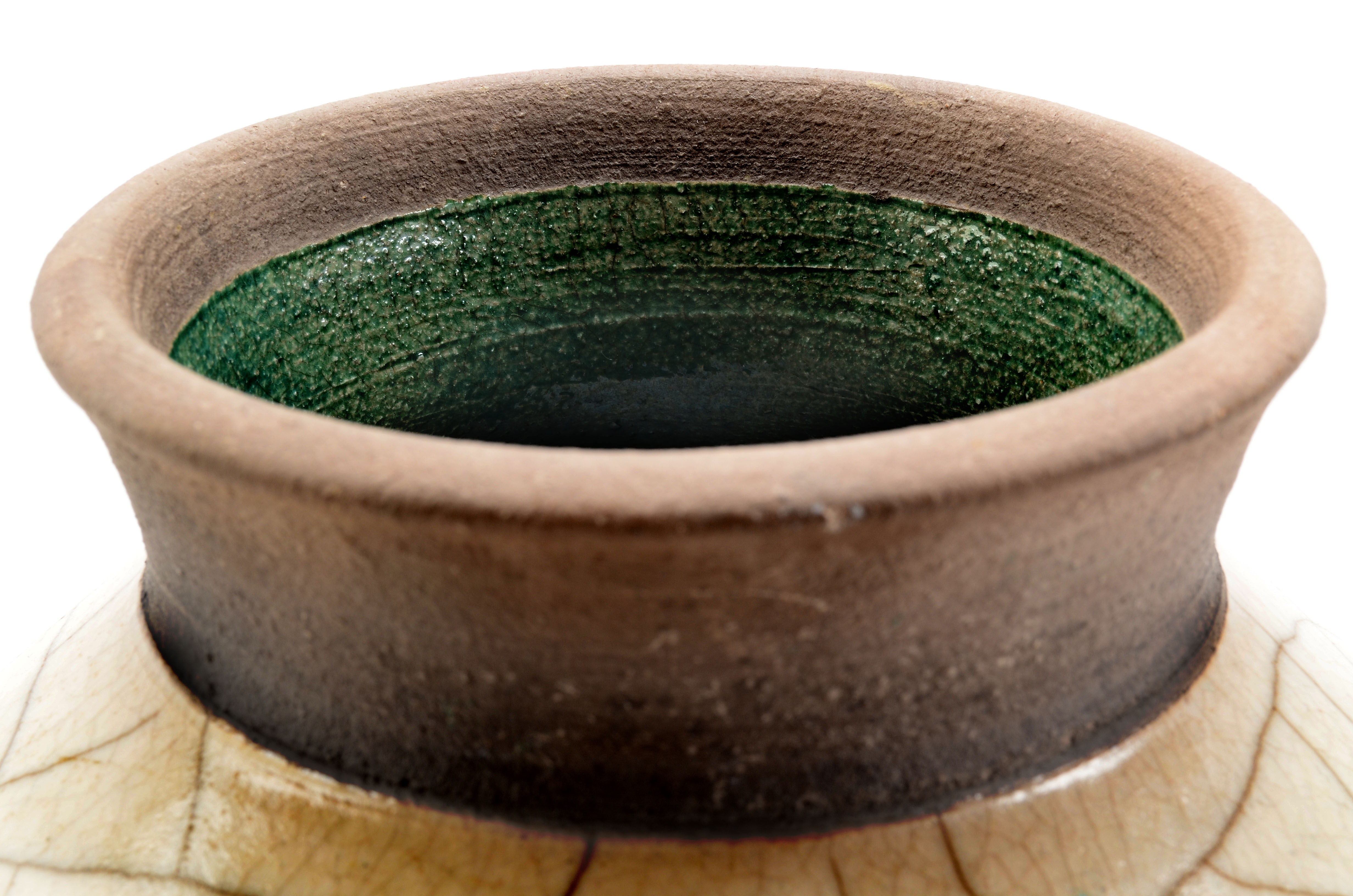 Rainbow Pottery Vase