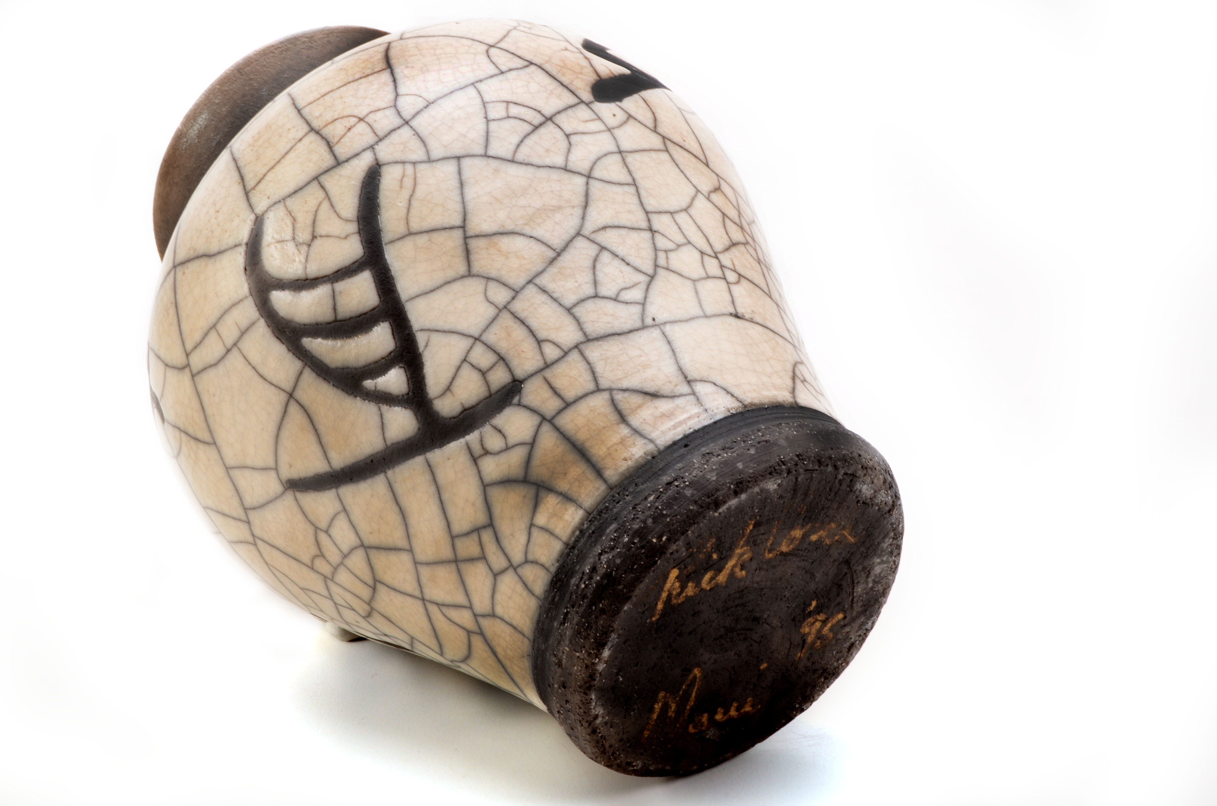 Rainbow Pottery Vase