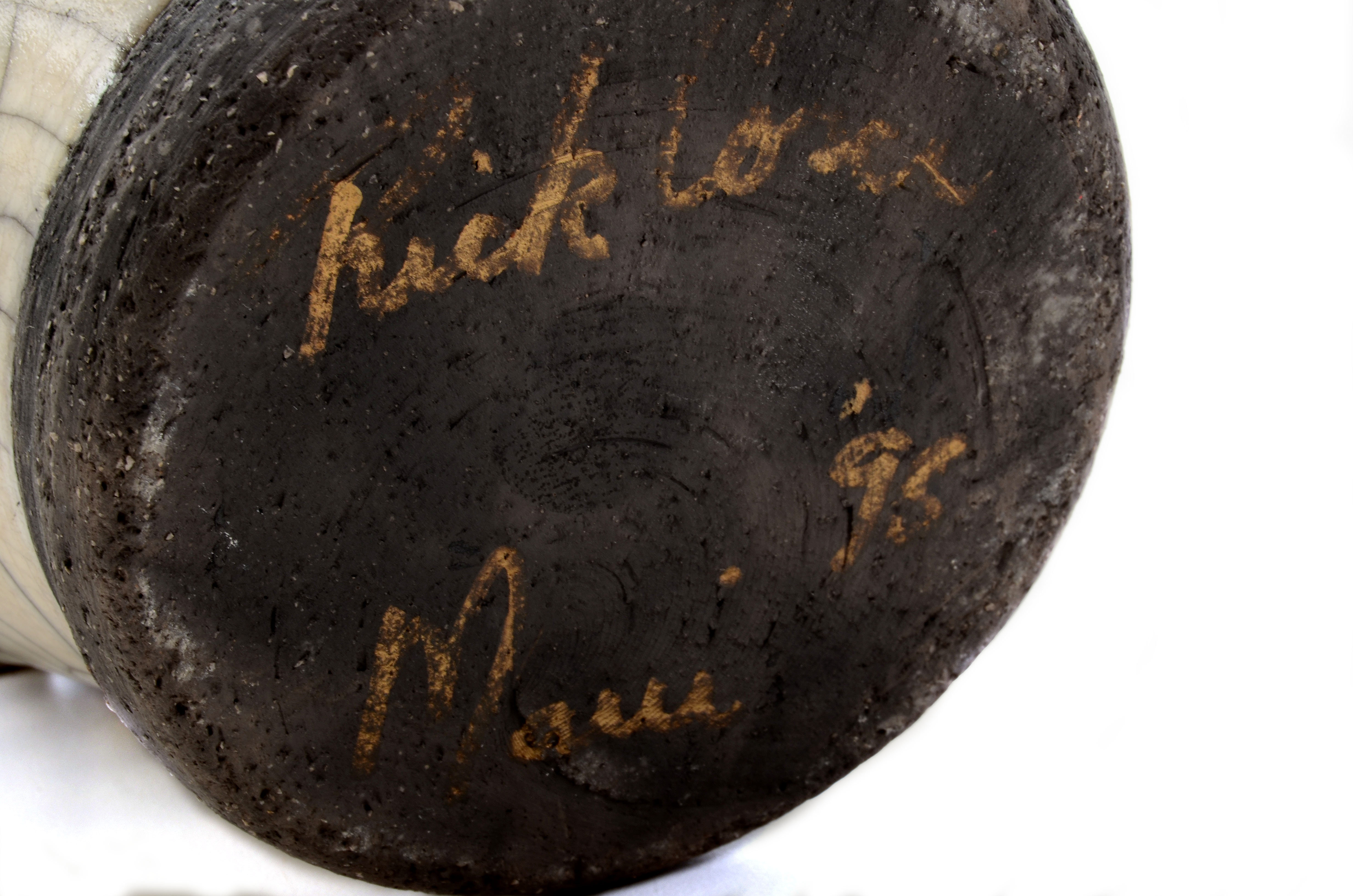 Rainbow Pottery Vase