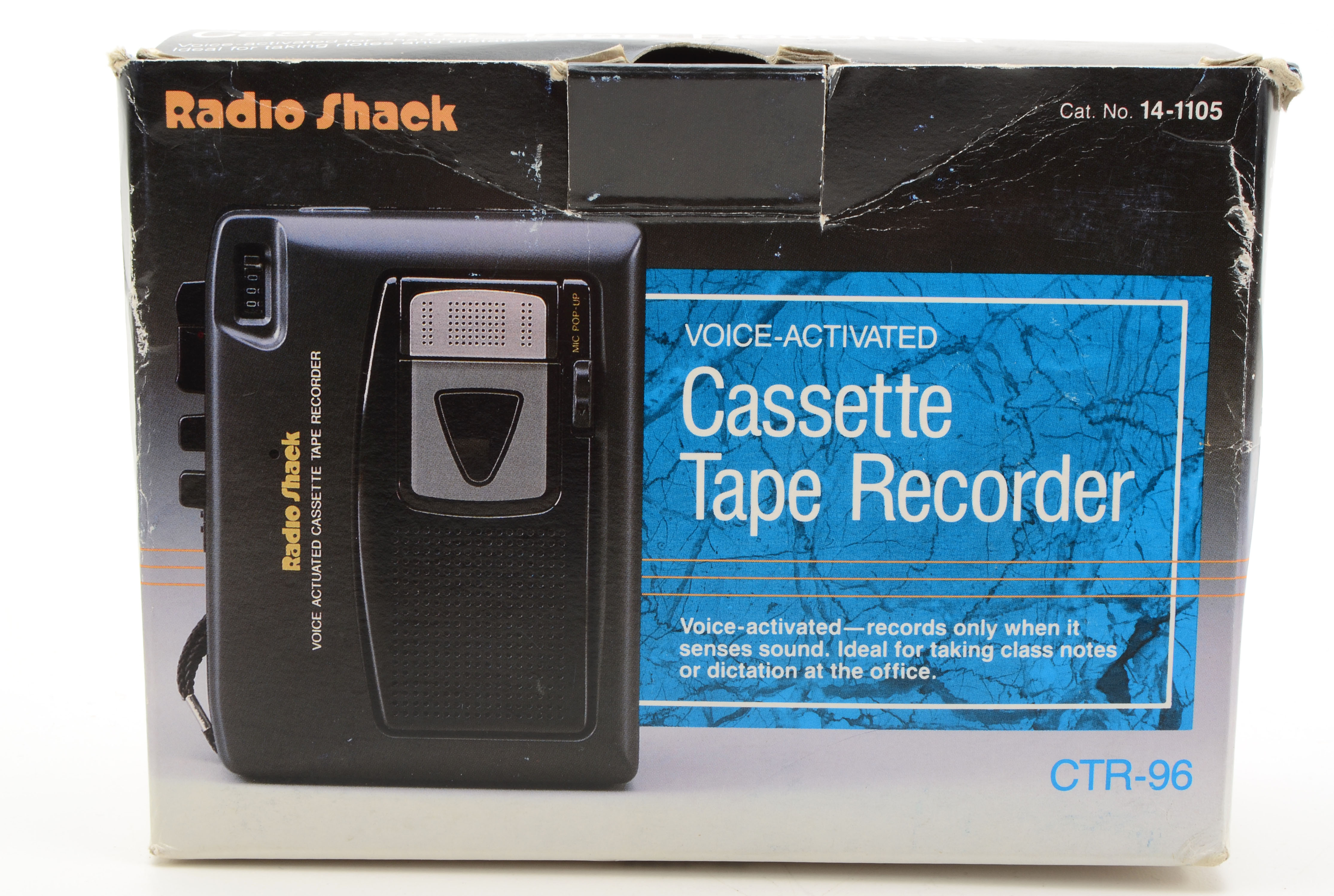 Radio Shack Voice-Activated Cassette Tape Recorders
