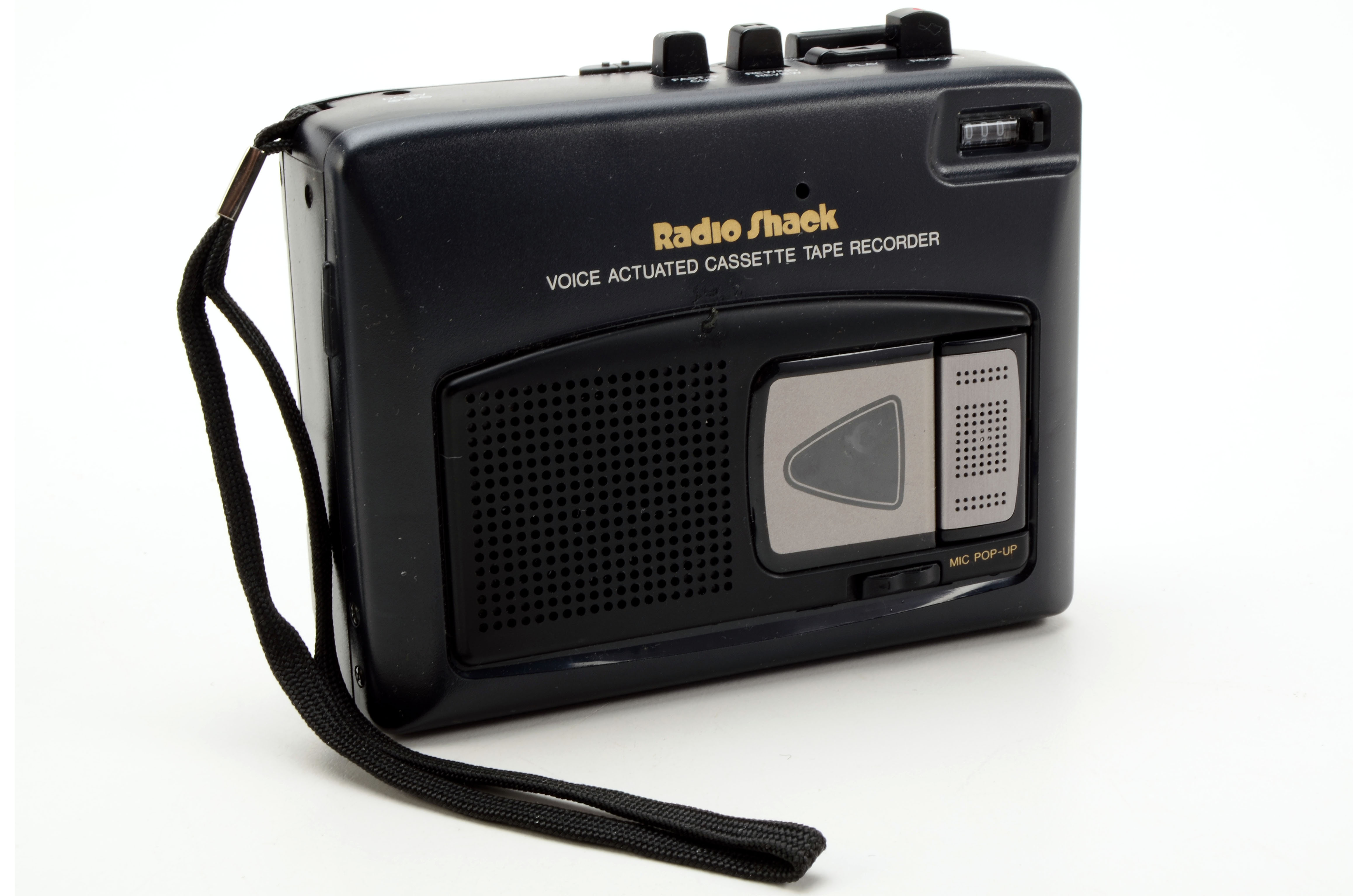 Radio Shack Voice-Activated Cassette Tape Recorders