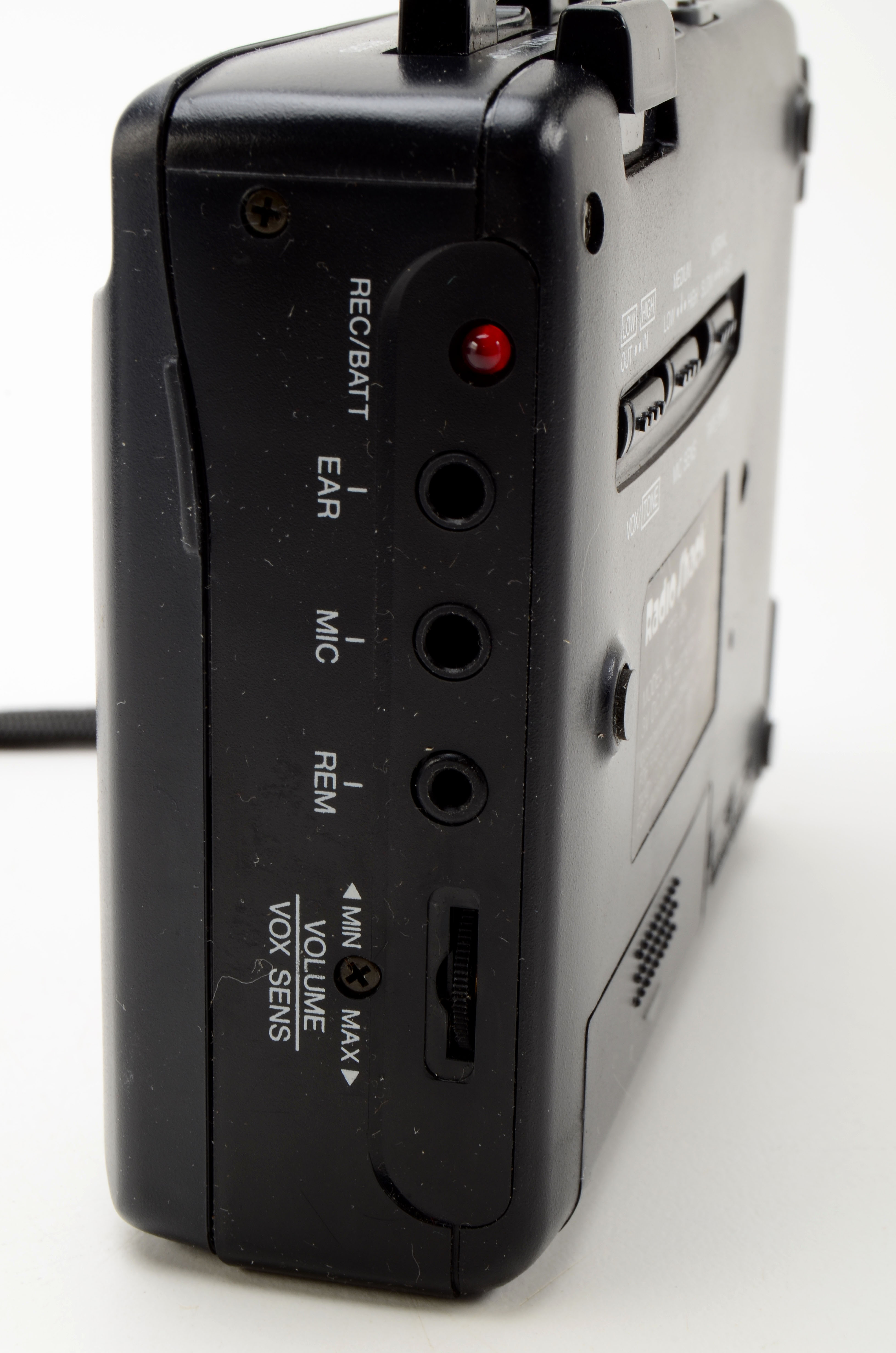 Radio Shack Voice-Activated Cassette Tape Recorders