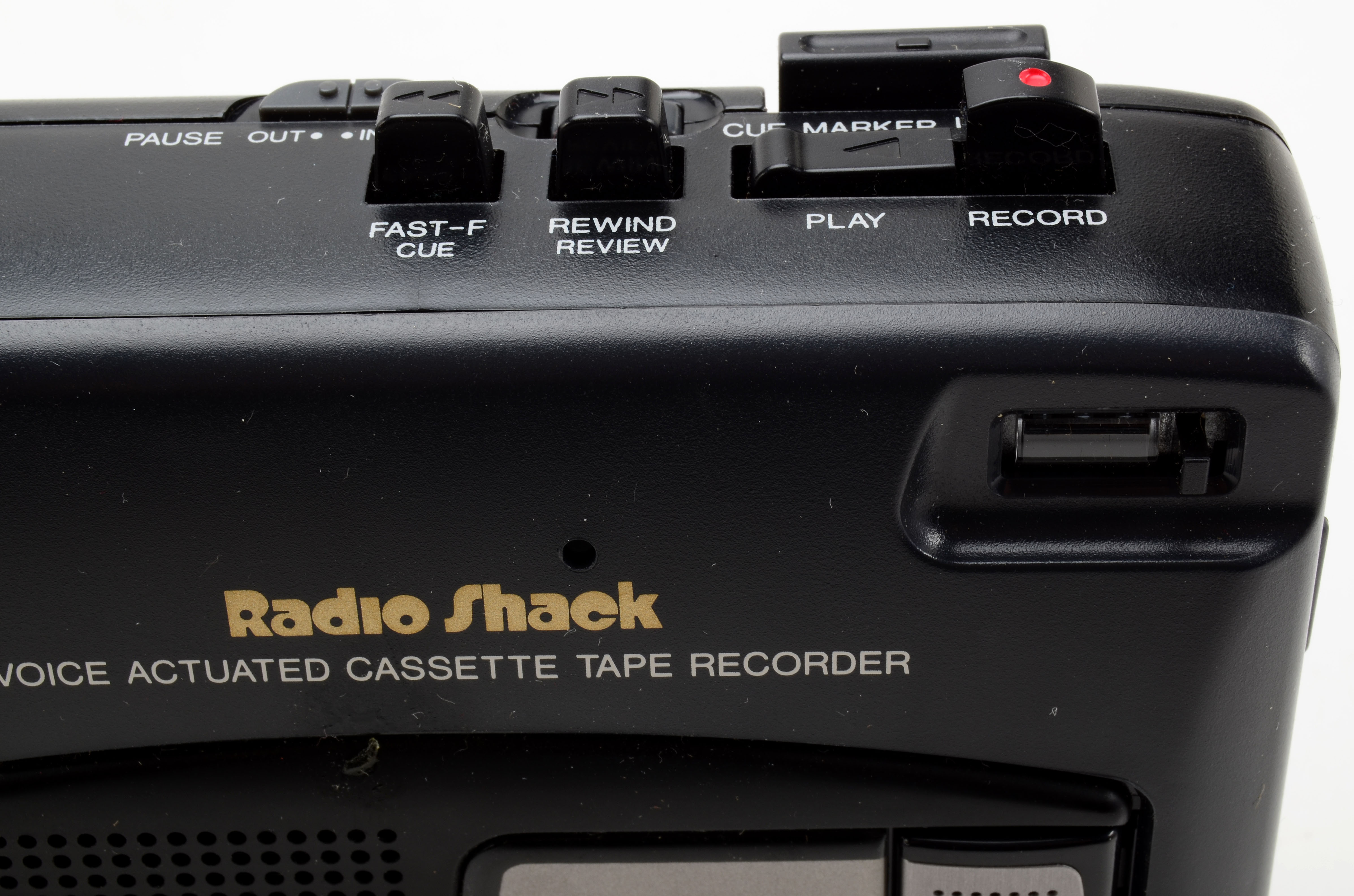 Radio Shack Voice-Activated Cassette Tape Recorders