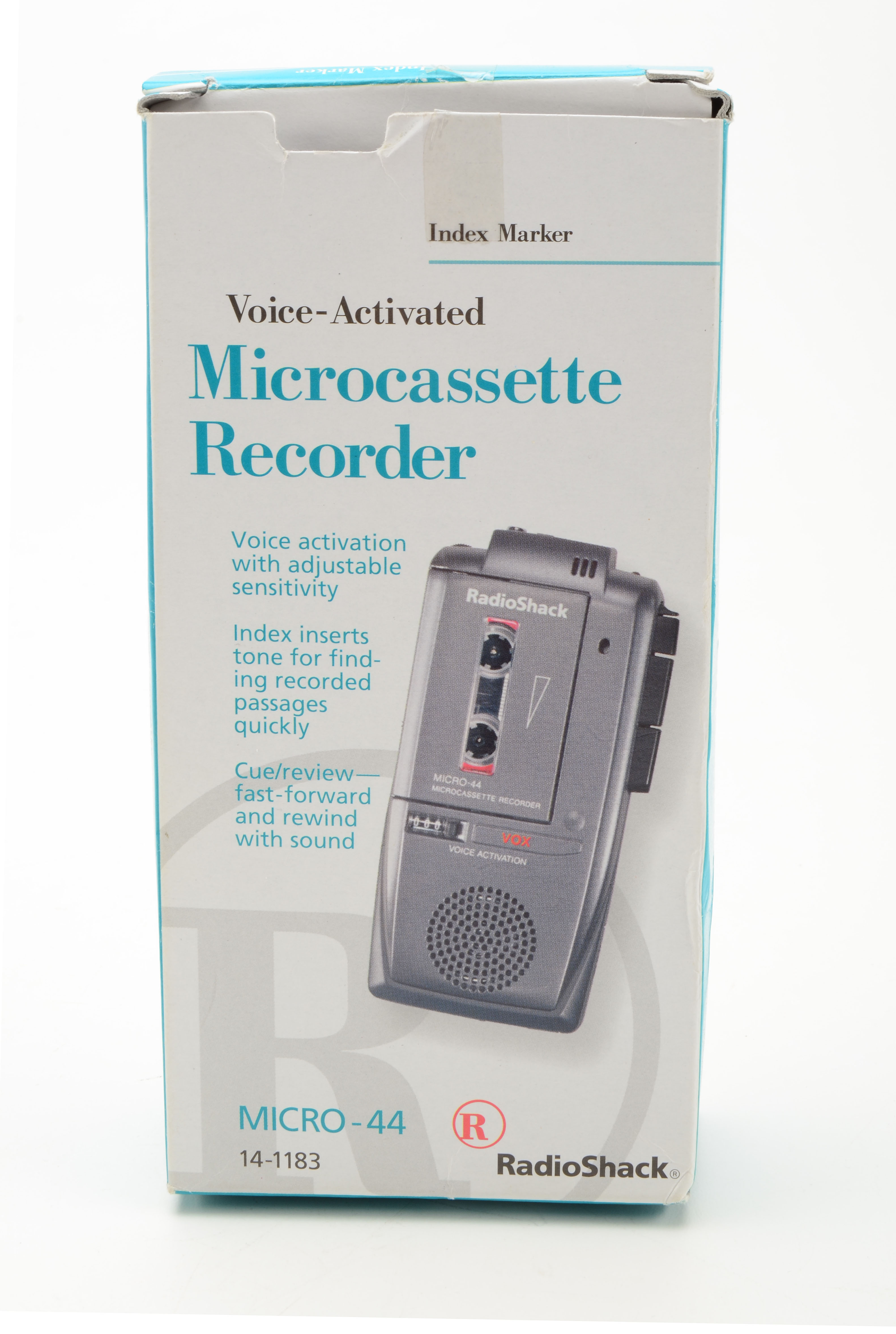 Radio Shack Voice-Activated Cassette Tape Recorders