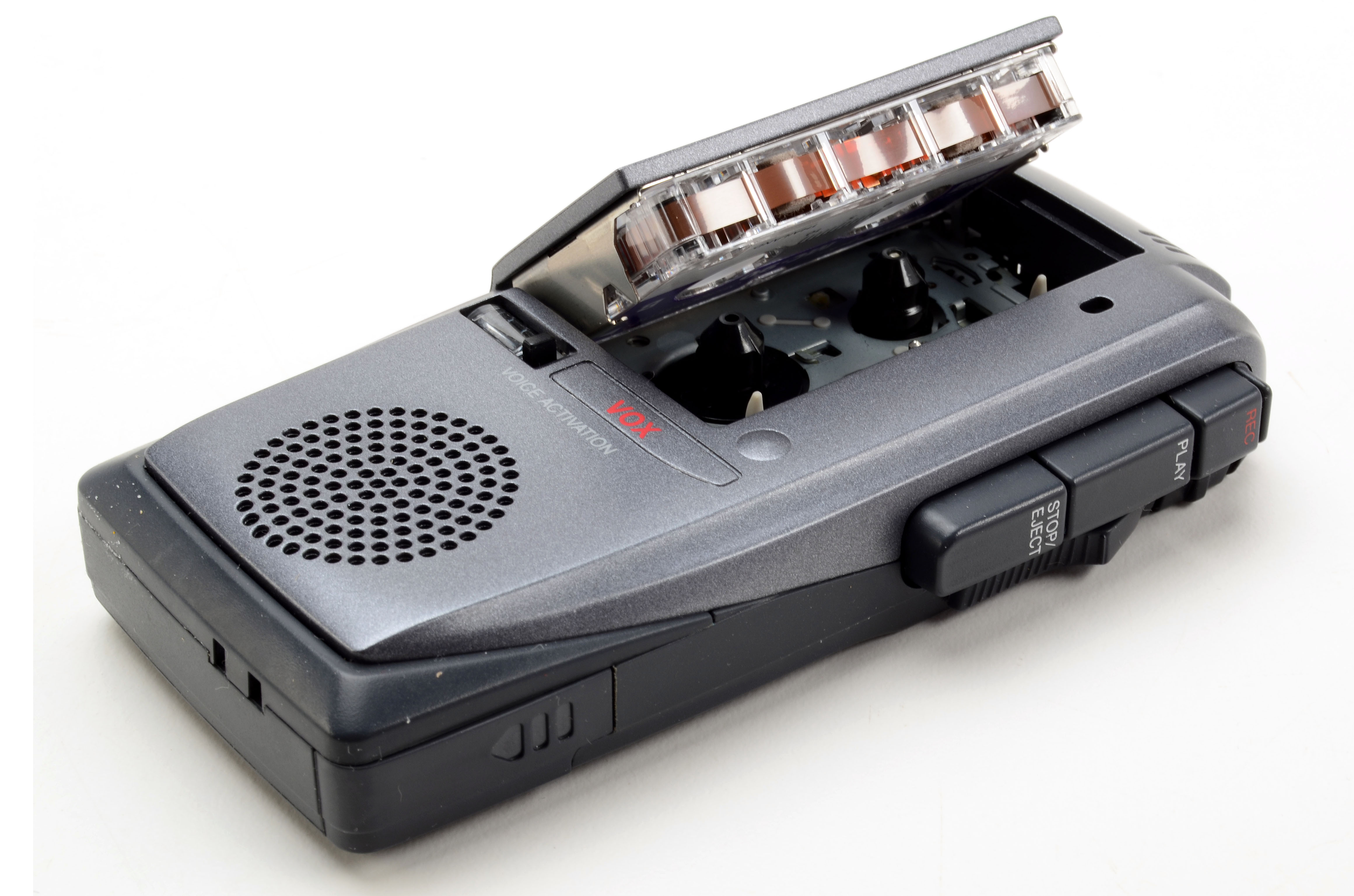 Radio Shack Voice-Activated Cassette Tape Recorders