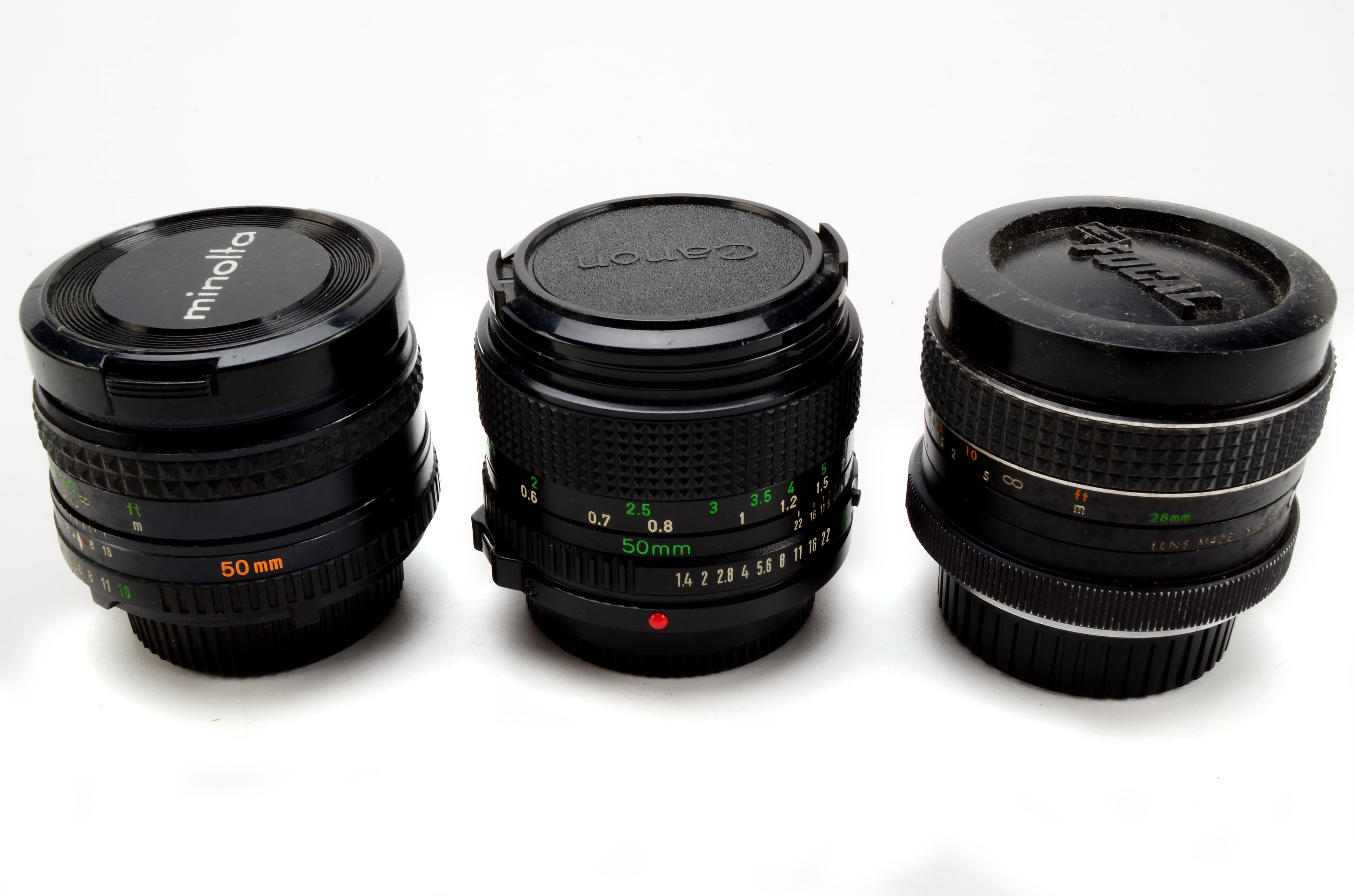 Minolta SRT 201 Camera and Accessories