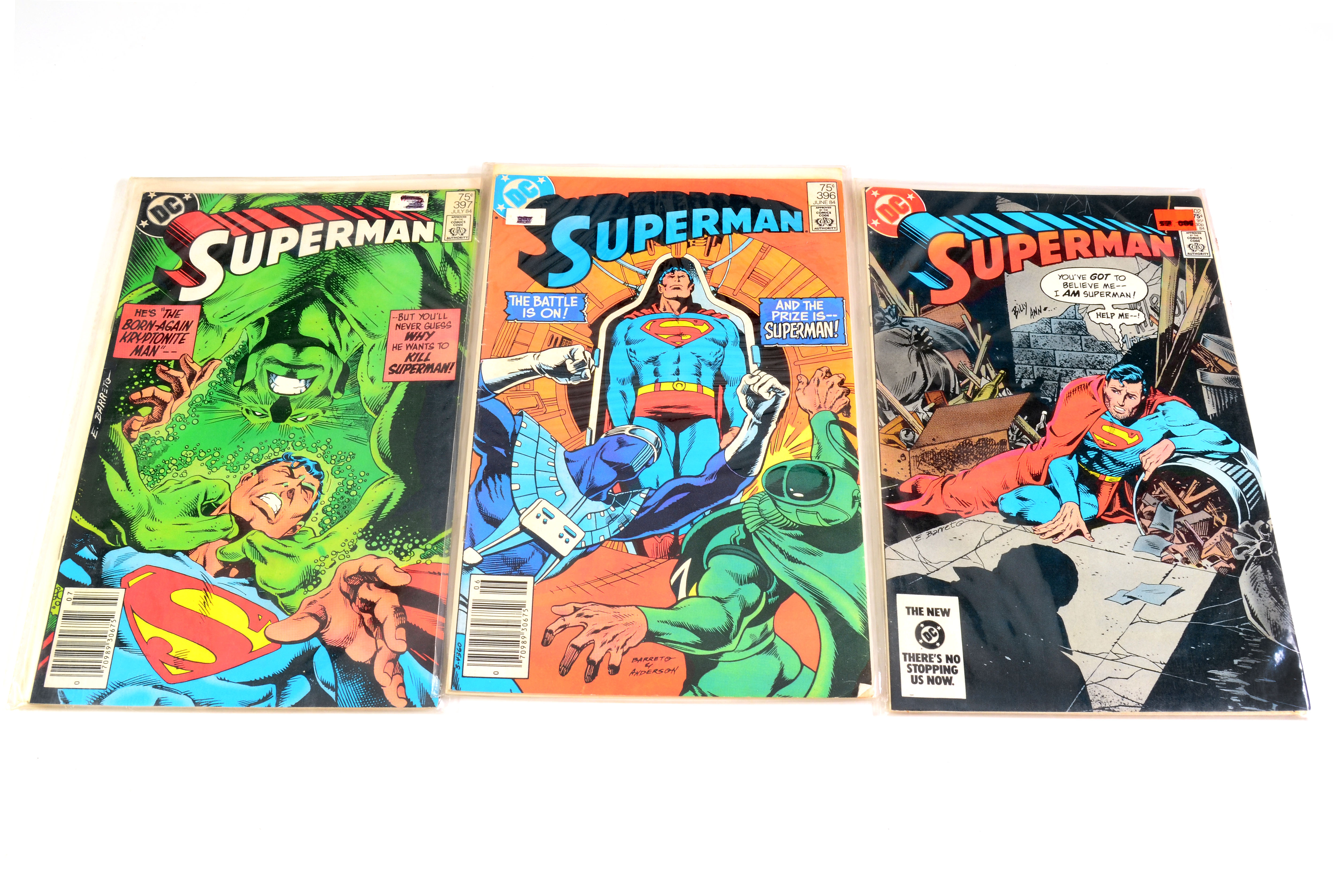 Late Issue First Series “Superman” Including Final Issue