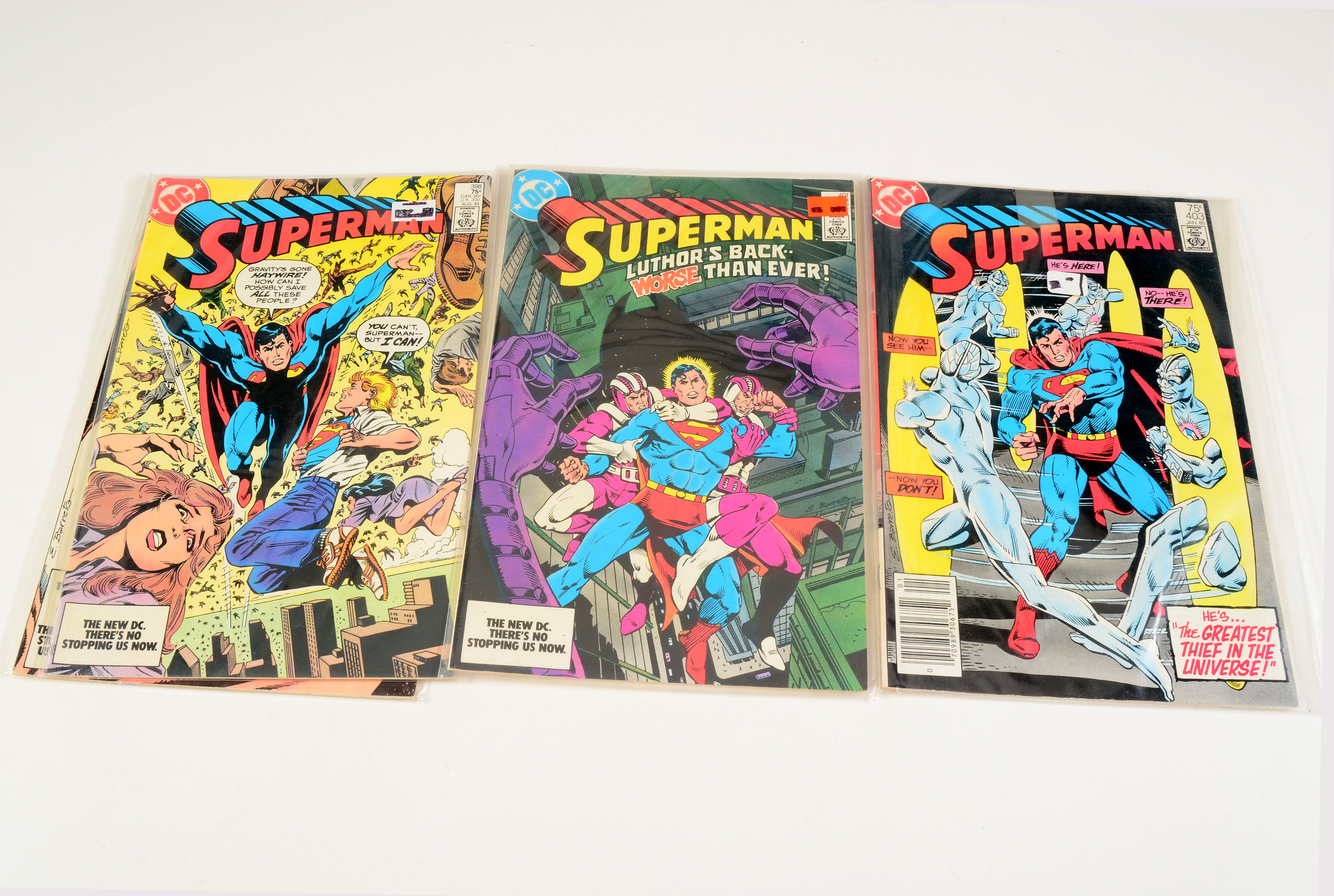 Late Issue First Series “Superman” Including Final Issue