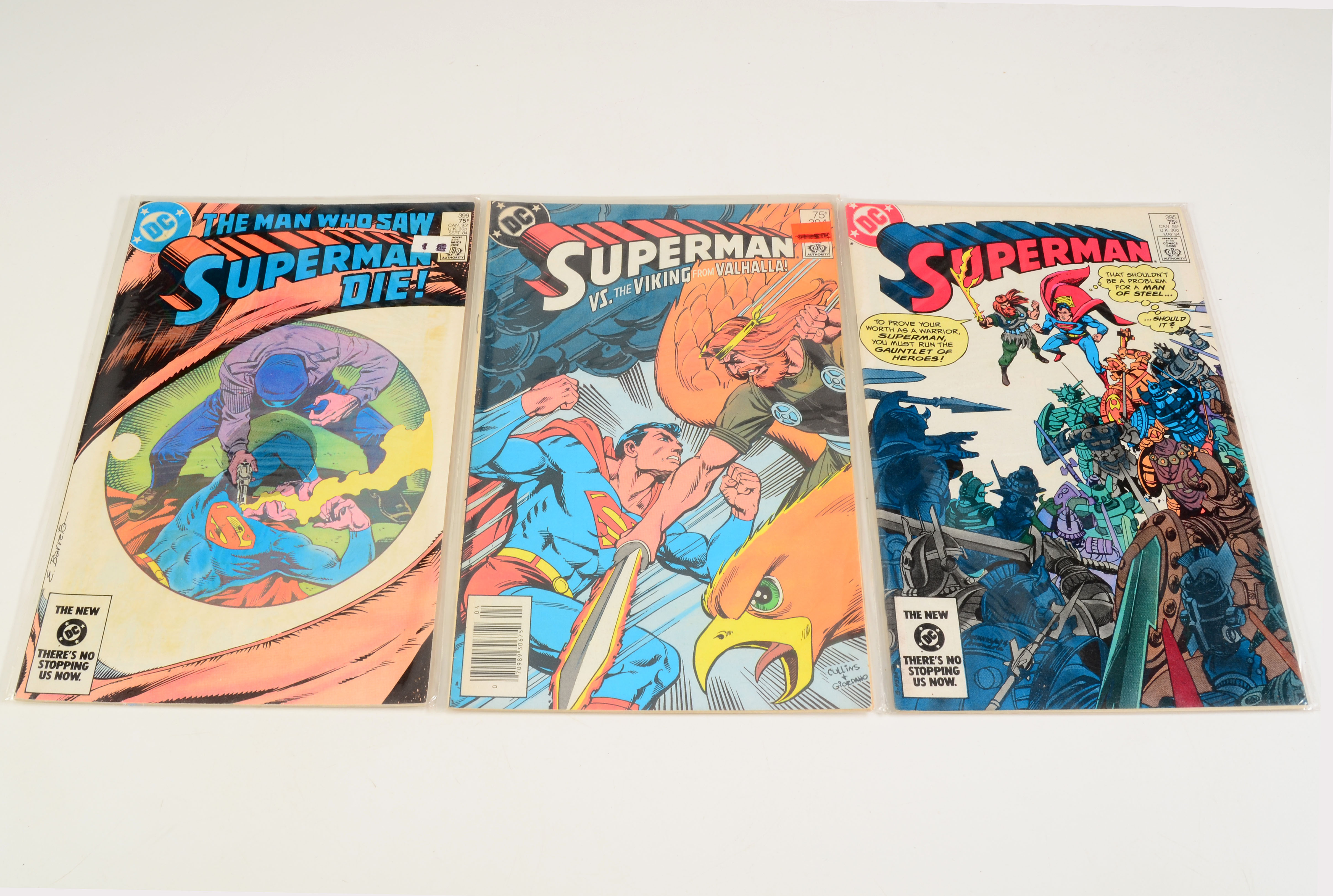 Late Issue First Series “Superman” Including Final Issue