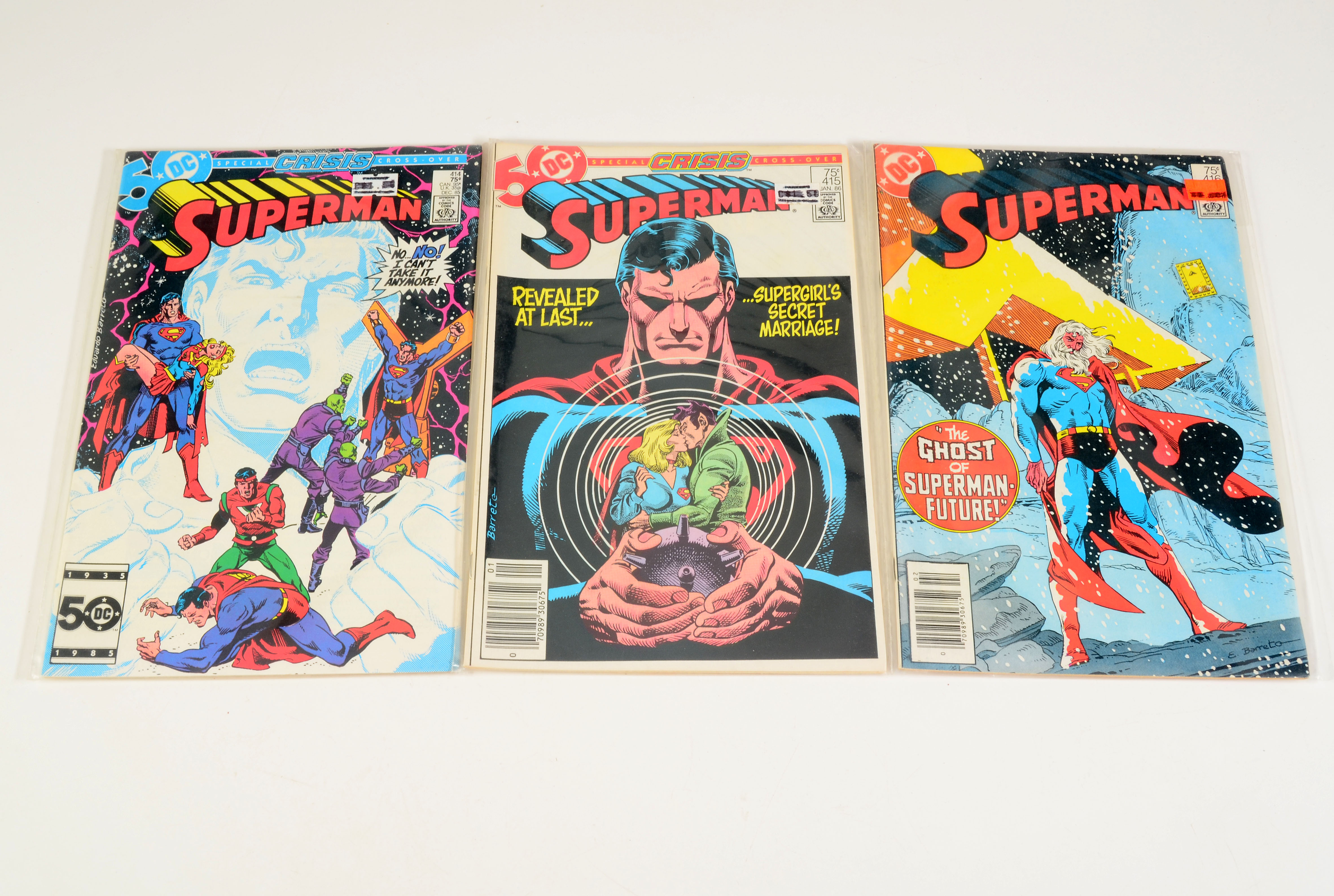 Late Issue First Series “Superman” Including Final Issue