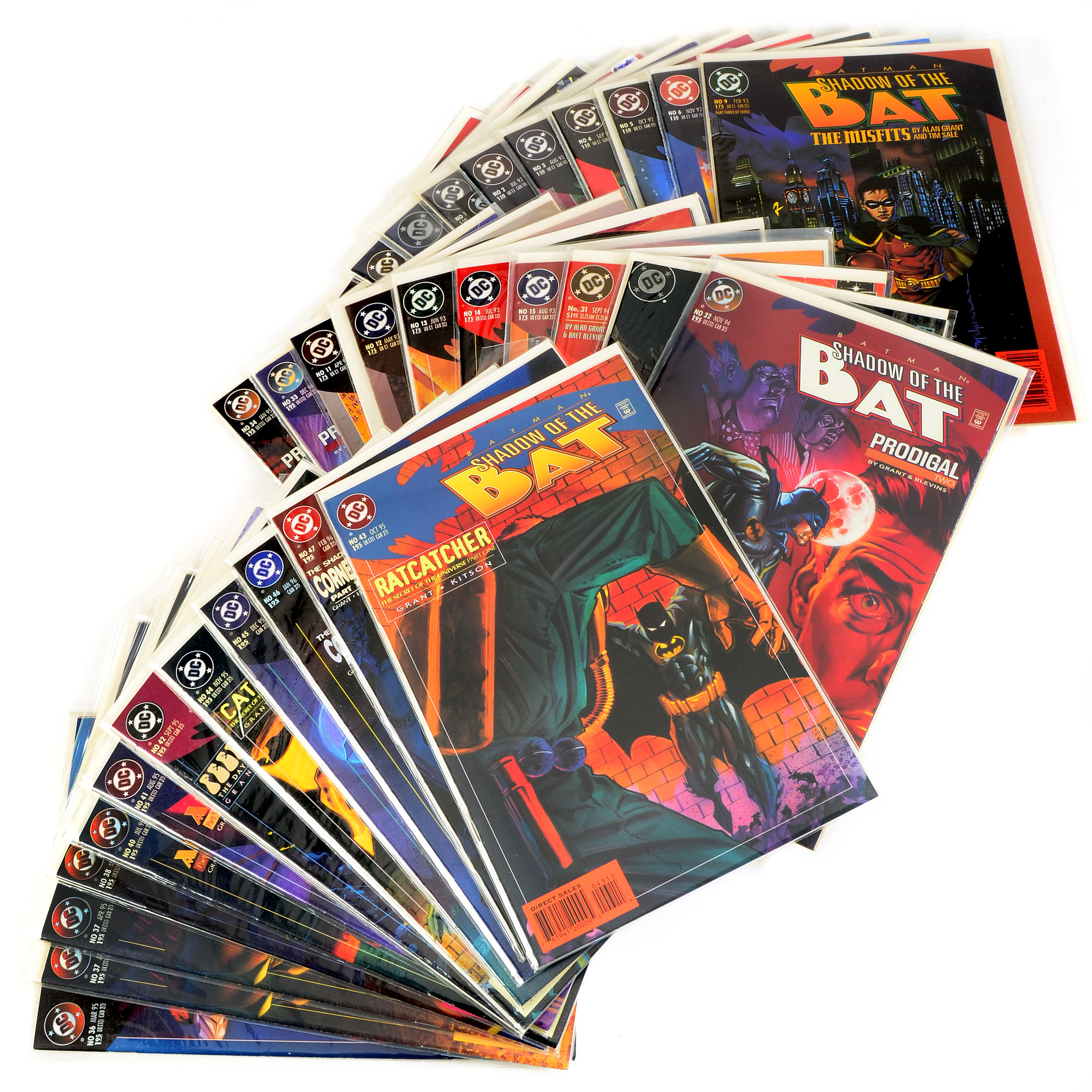 Modern Age “Batman: Shadow Of The Bat” Comics