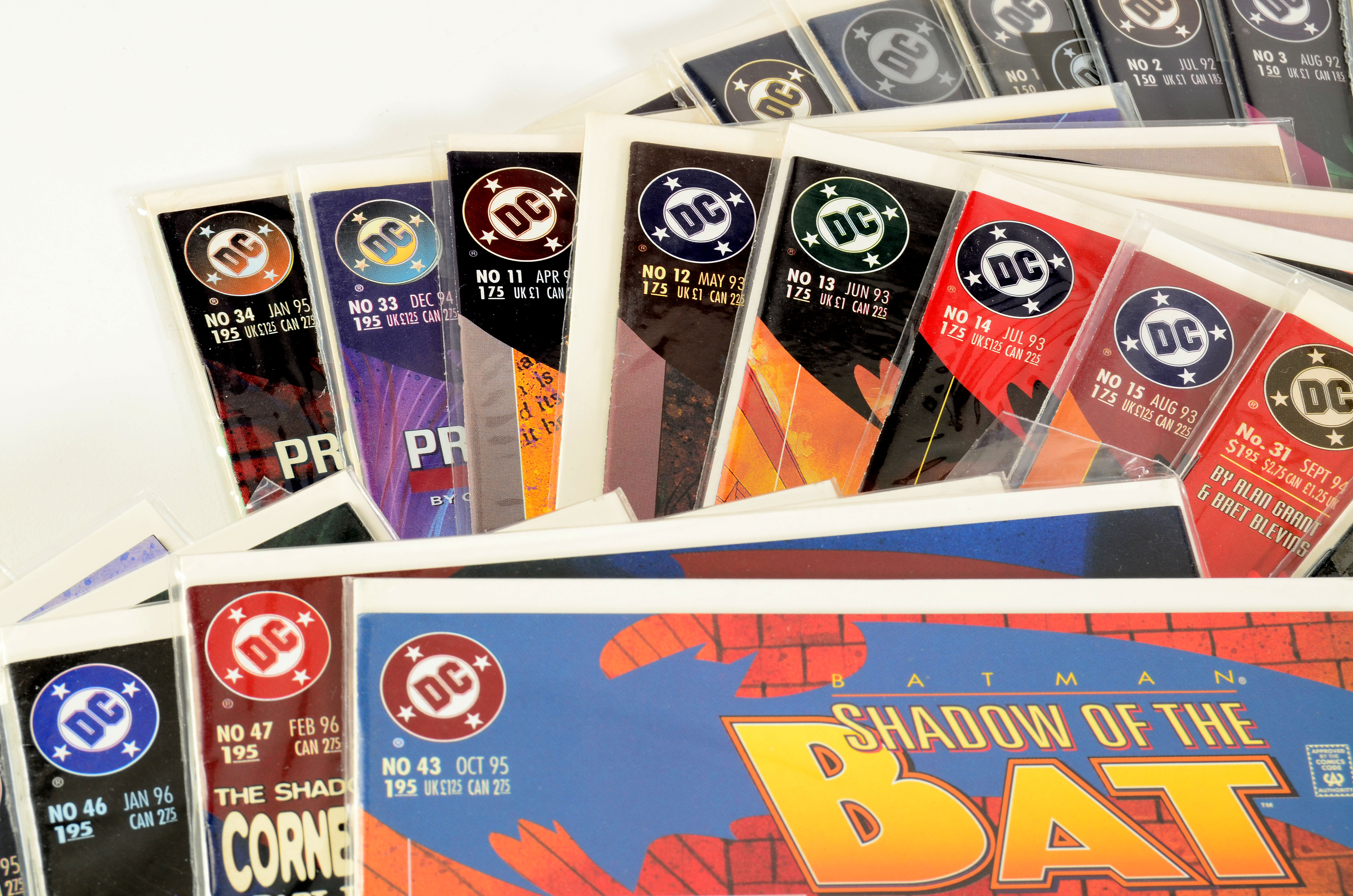 Modern Age “Batman: Shadow Of The Bat” Comics