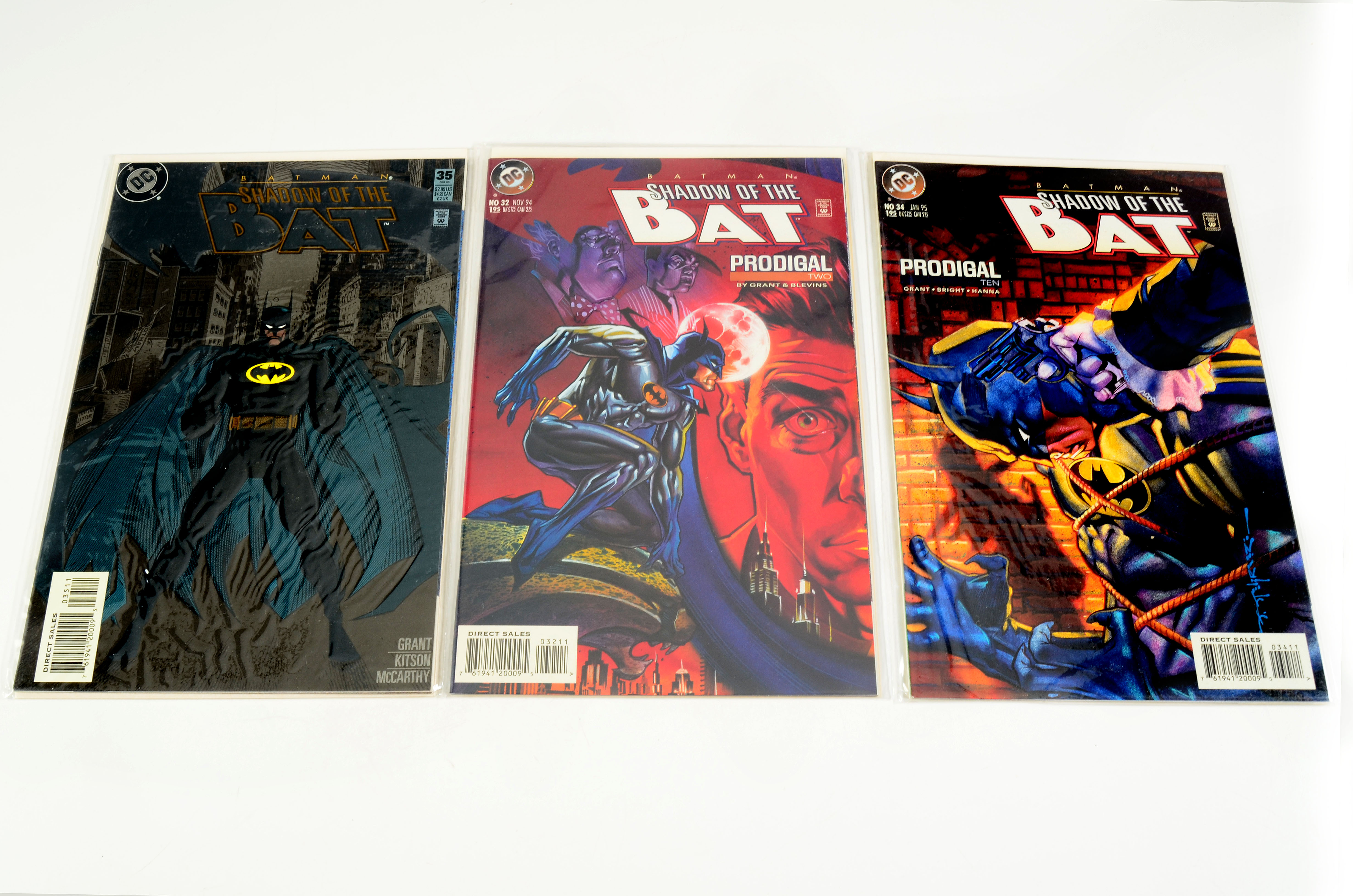 Modern Age “Batman: Shadow Of The Bat” Comics