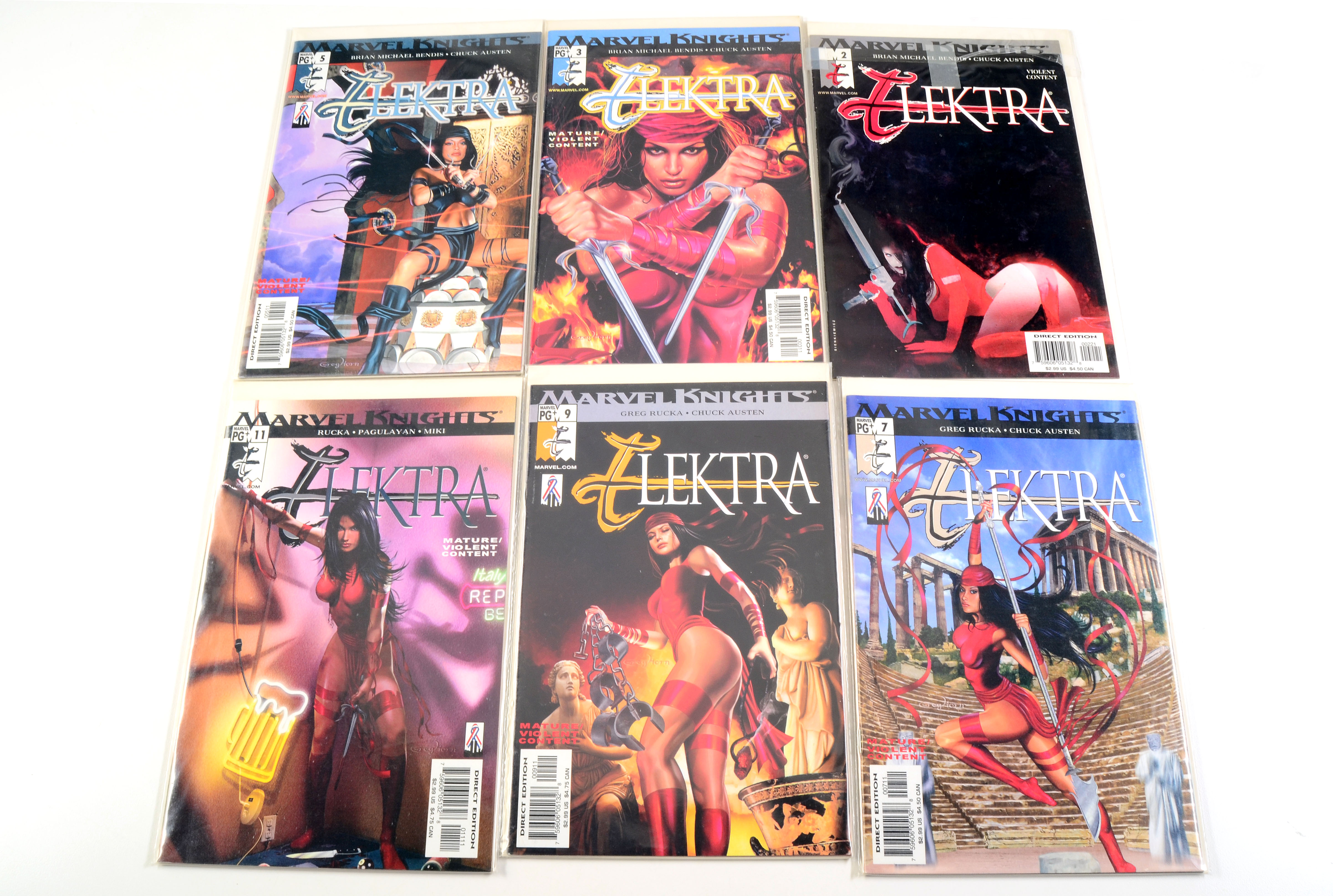 “Elektra” Complete Volume Two, Film Comic, Graphic Novel and Collectible Cover