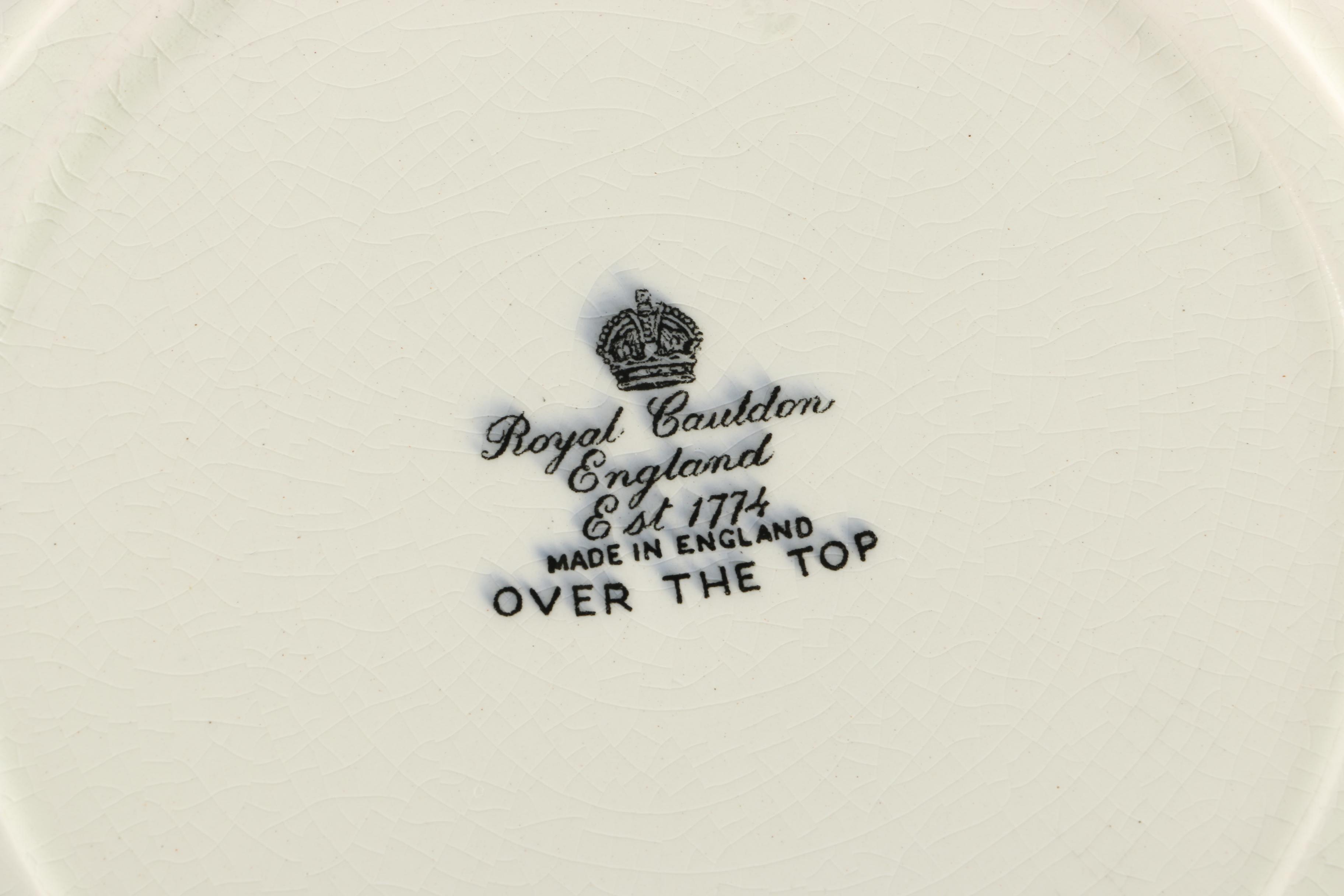 Royal Cauldon Plates