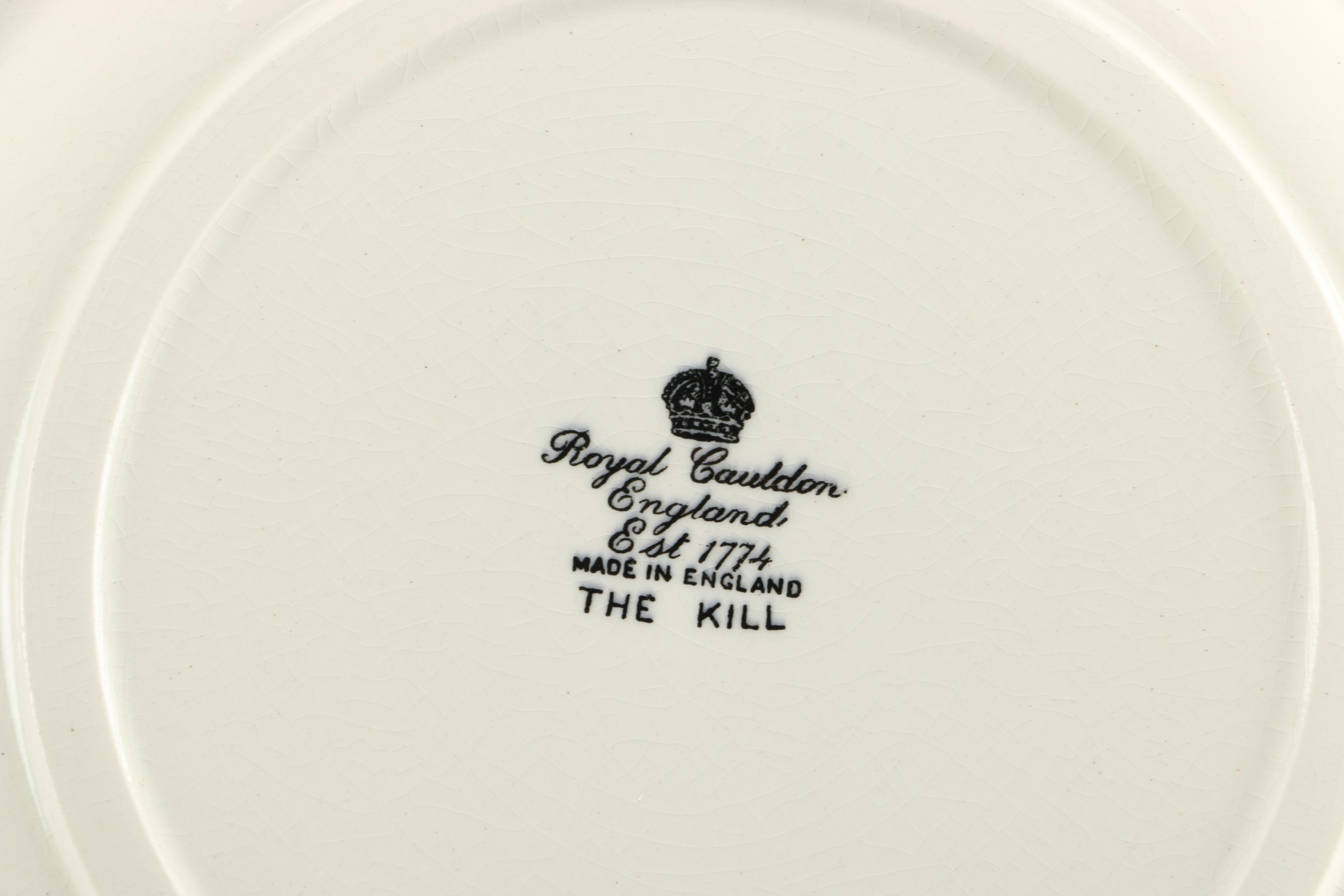 Royal Cauldon Plates