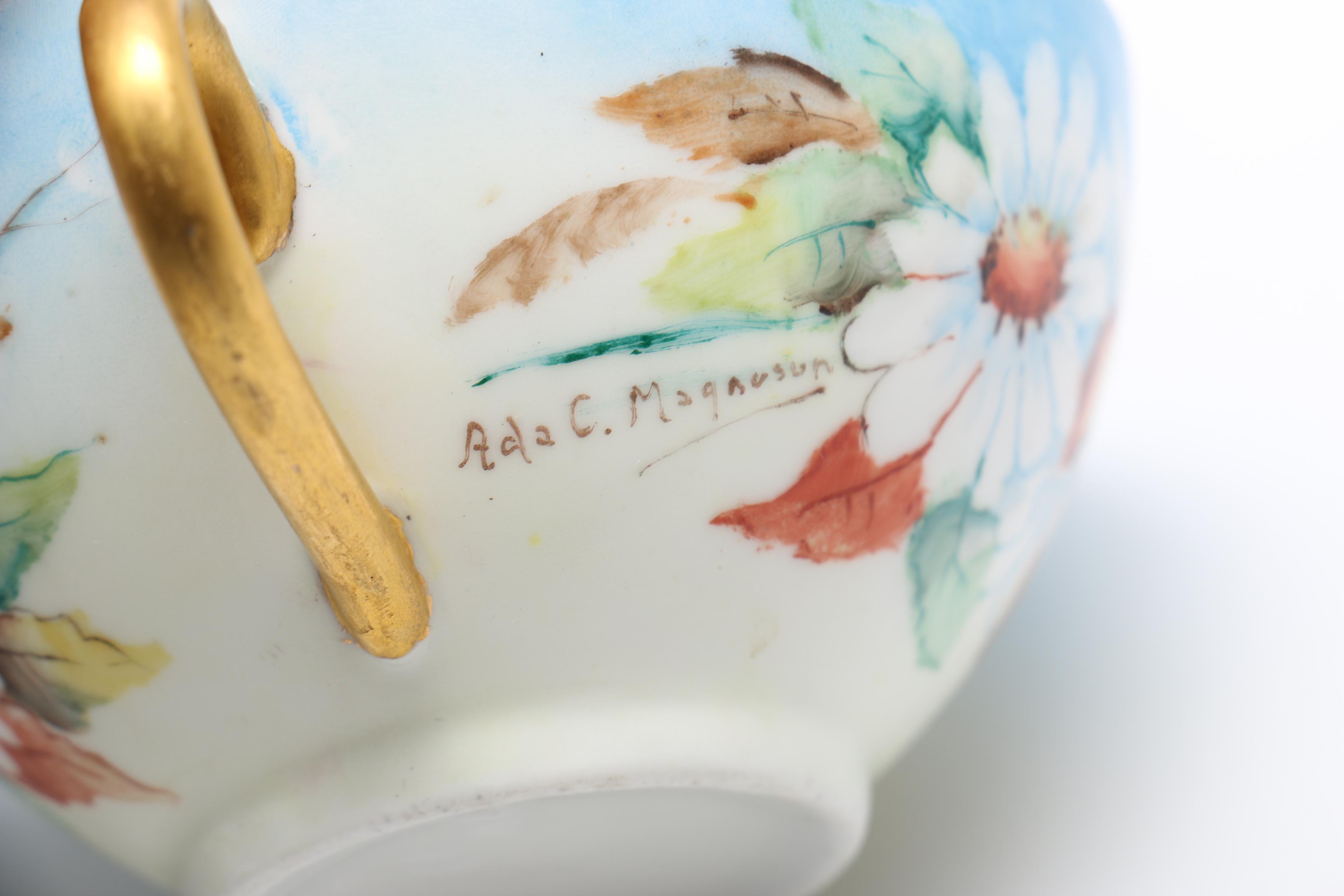 Tea Cups and Saucers From Denmark, England, France and Germany