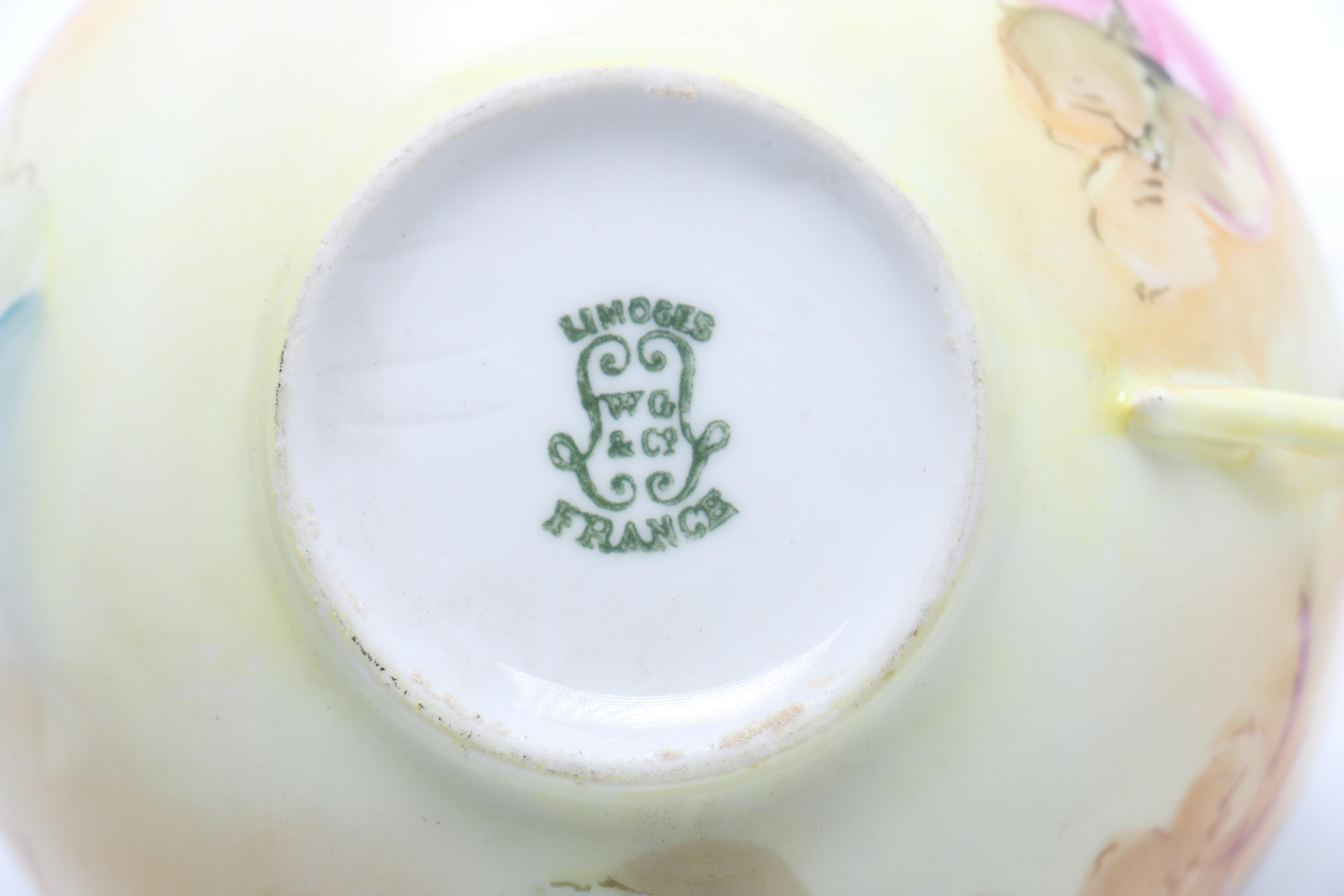 Tea Cups and Saucers From Denmark, England, France and Germany