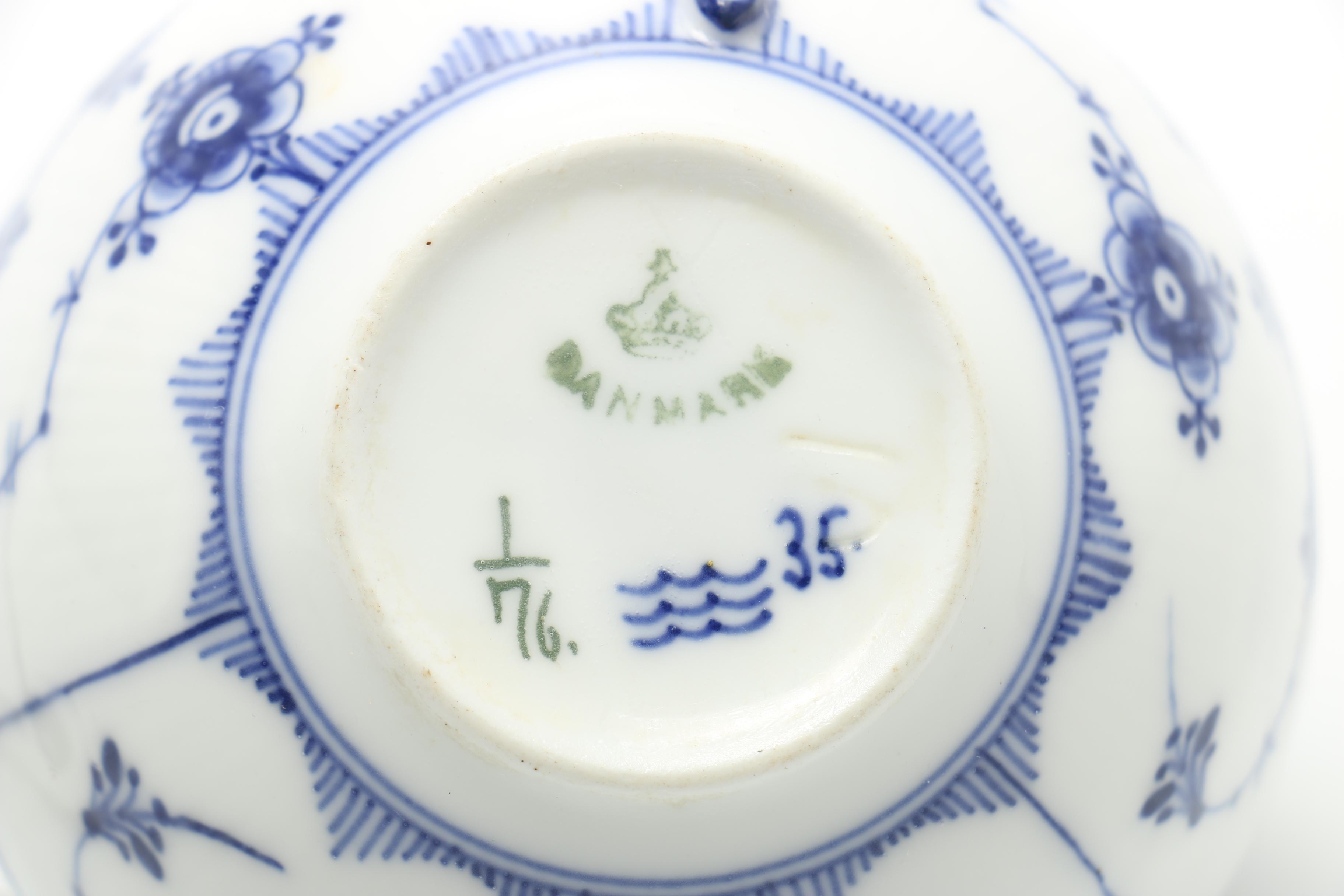 Tea Cups and Saucers From Denmark, England, France and Germany