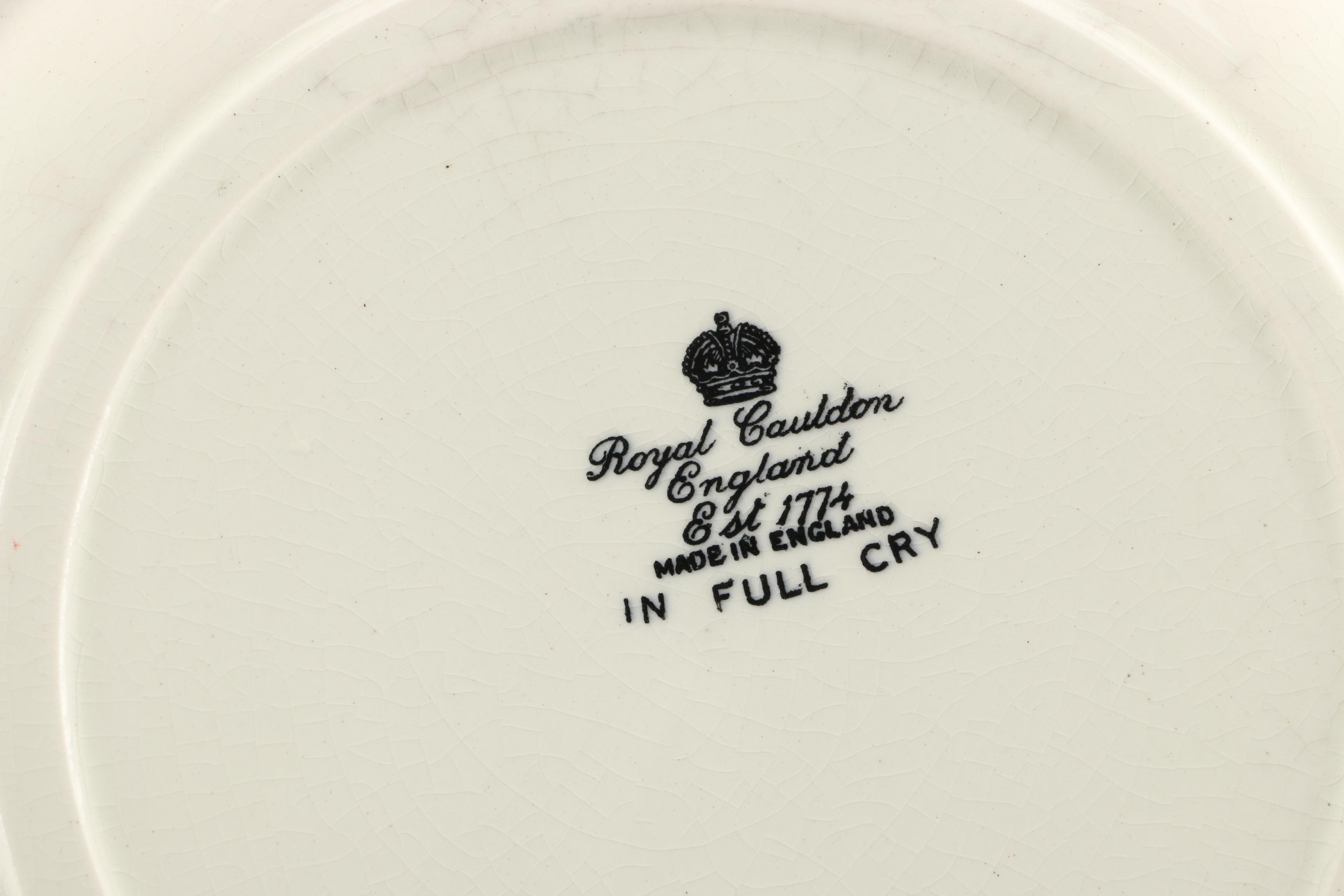 Royal Cauldon Plates