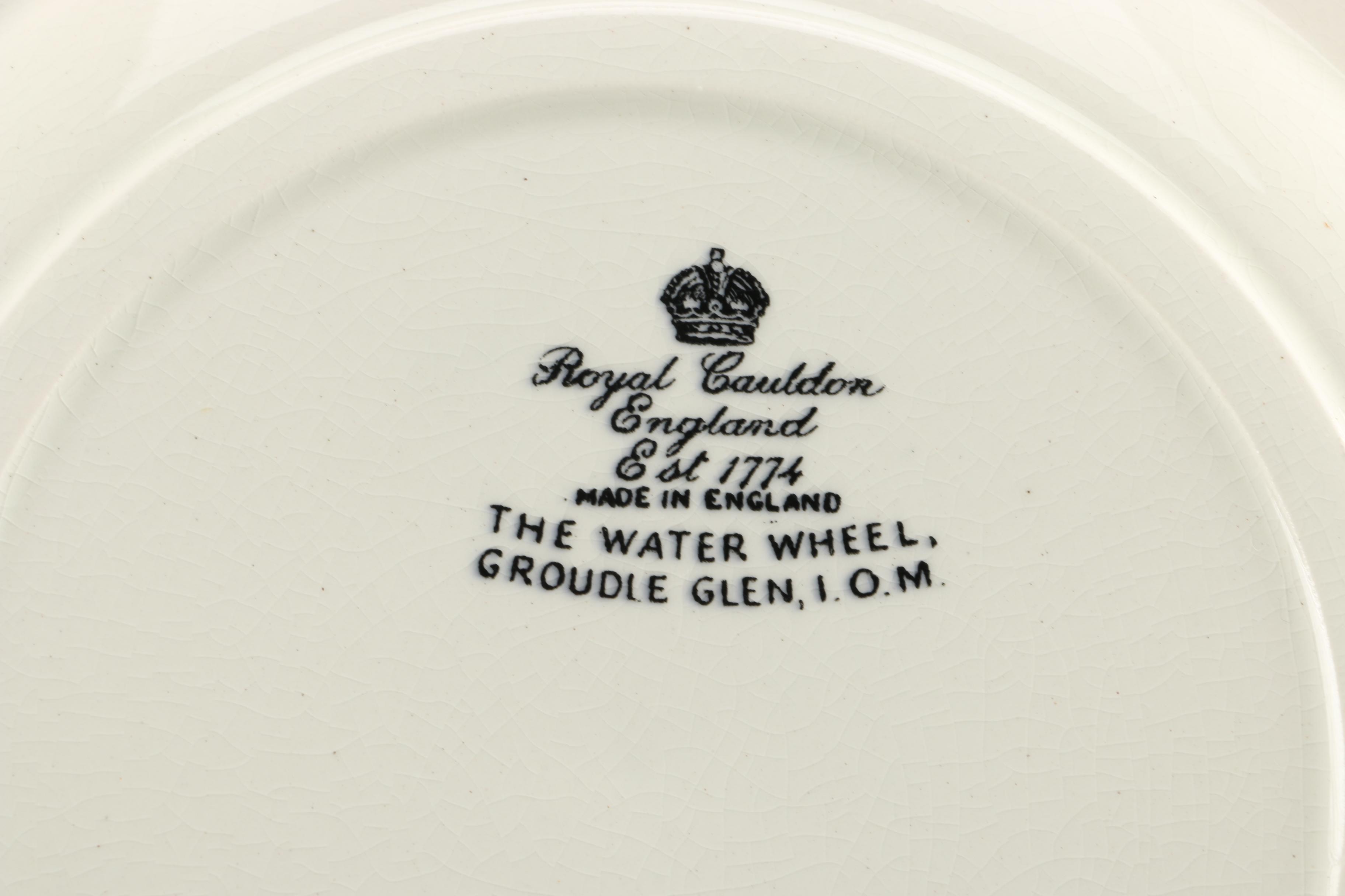 Royal Cauldon Plates