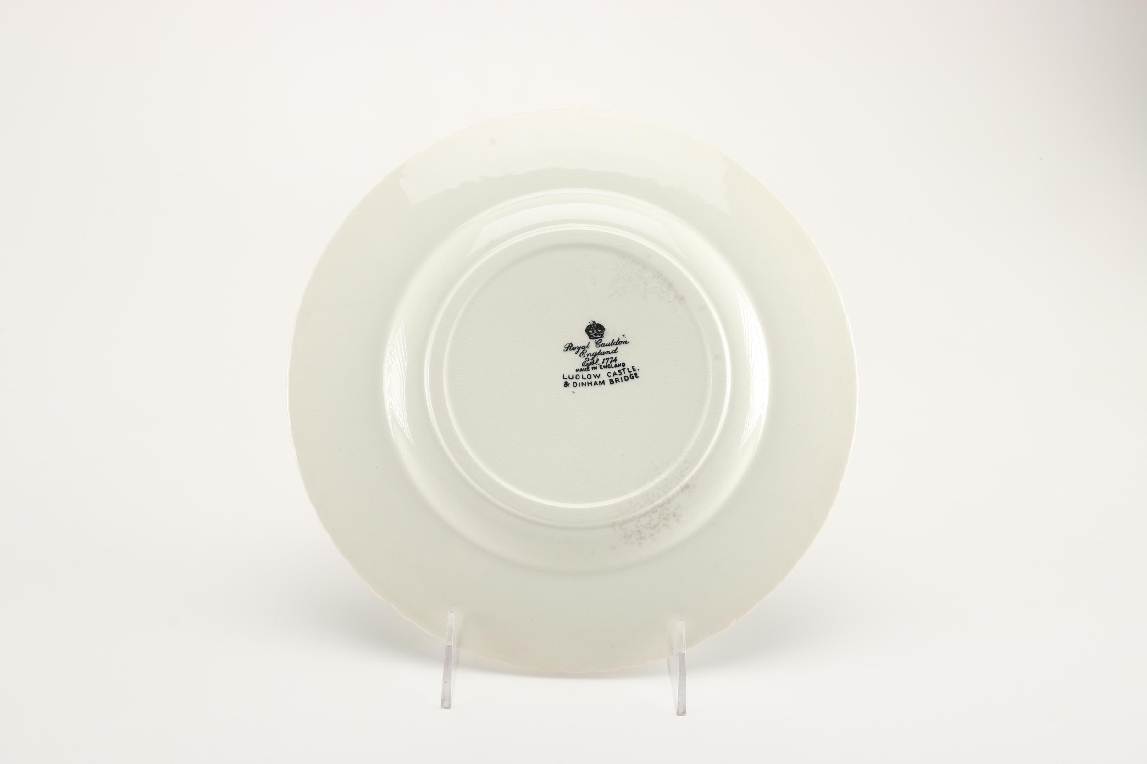 Royal Cauldon Plates
