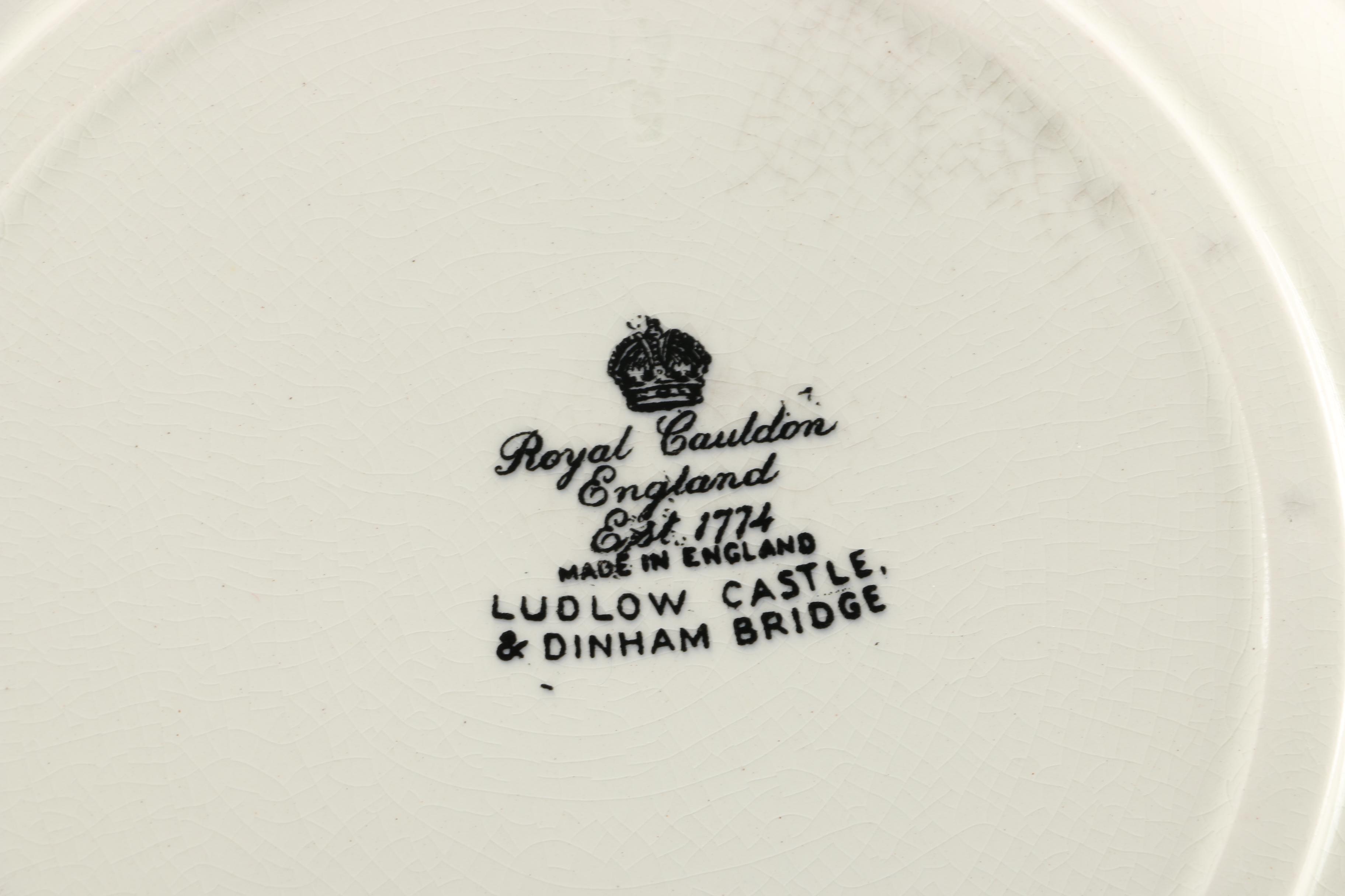 Royal Cauldon Plates