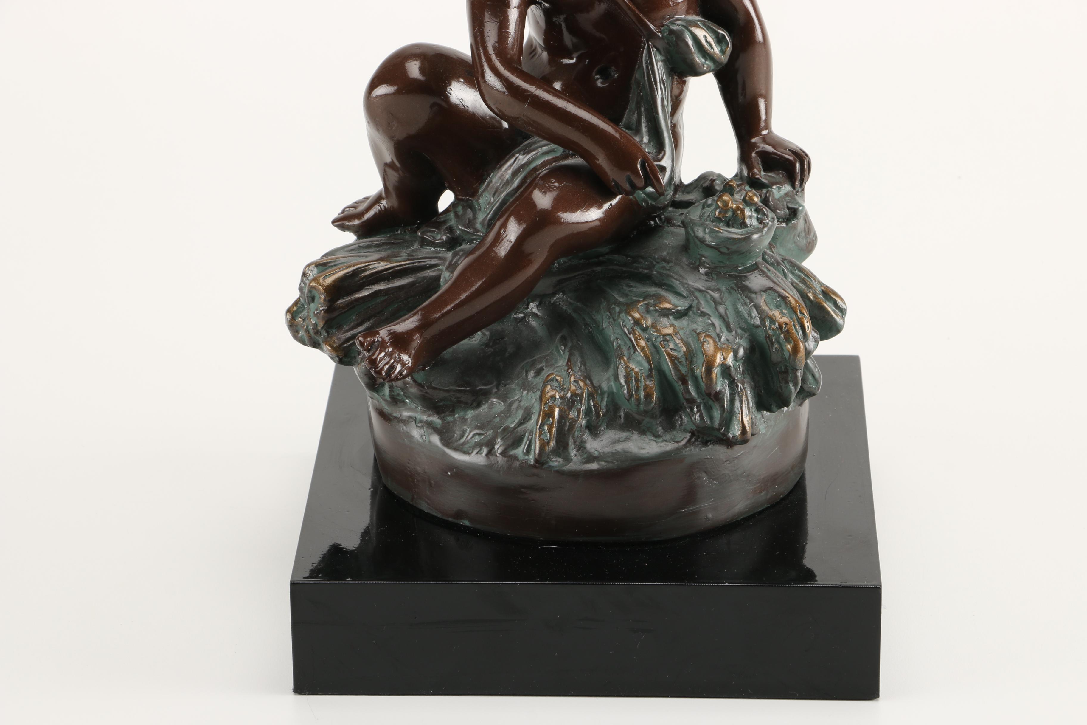 Pair of Bronze Statues