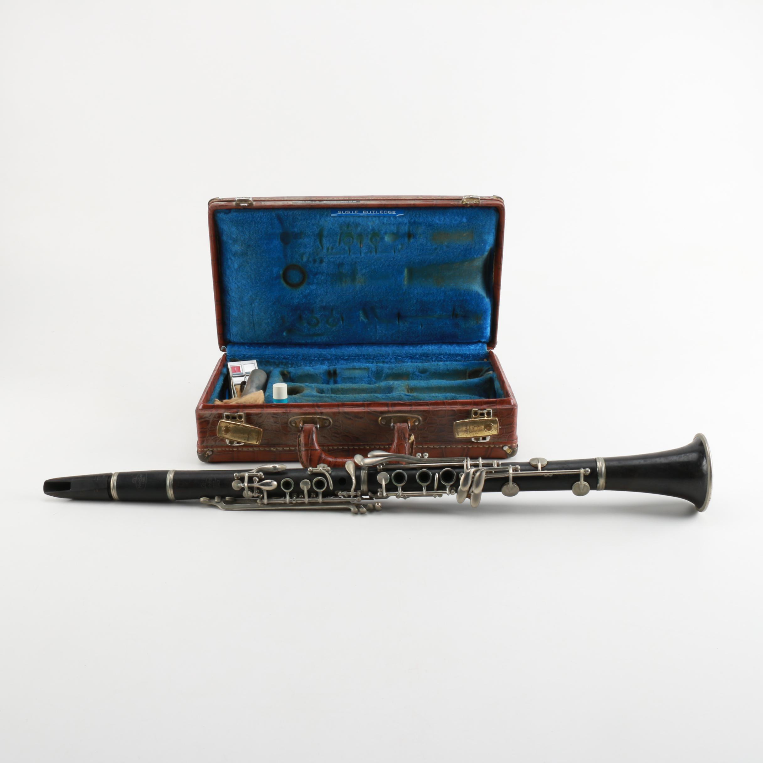 Vintage Noblet N Model Clarinet and Case