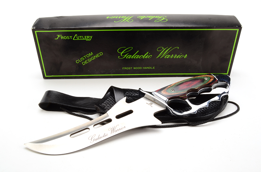 Frost Cutlery Bowie Knives - "Galactic Warrior" & "Apocalypse"