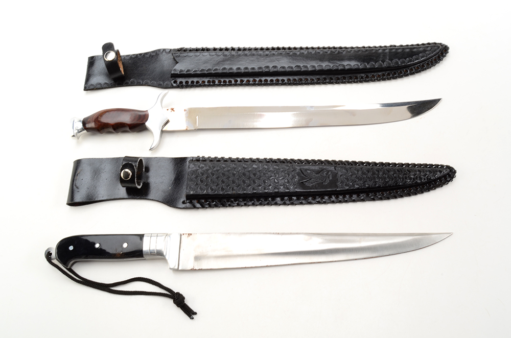 Group of Hunting Knives