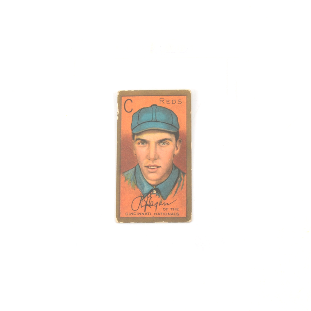 1910 Richard Egan Cincinnati Reds Tobacco Baseball Card