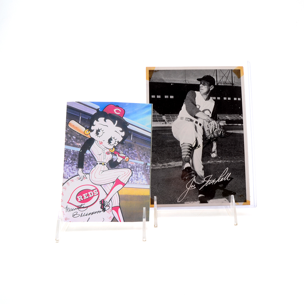 Nuxhall and Brennaman Signed Items