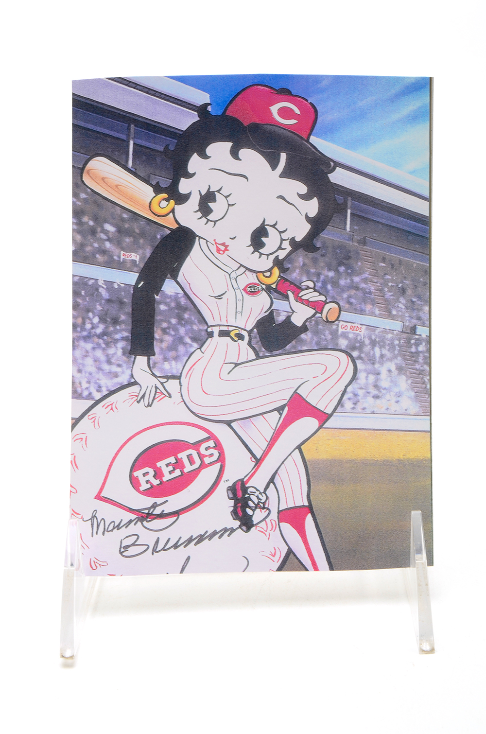 Nuxhall and Brennaman Signed Items