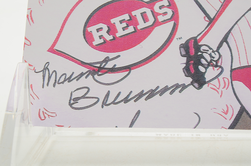 Nuxhall and Brennaman Signed Items