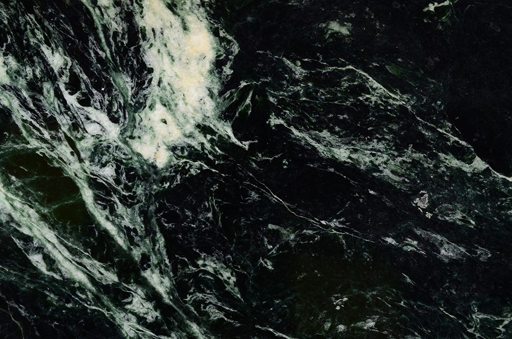 Dark Green Marble Pedestal Base