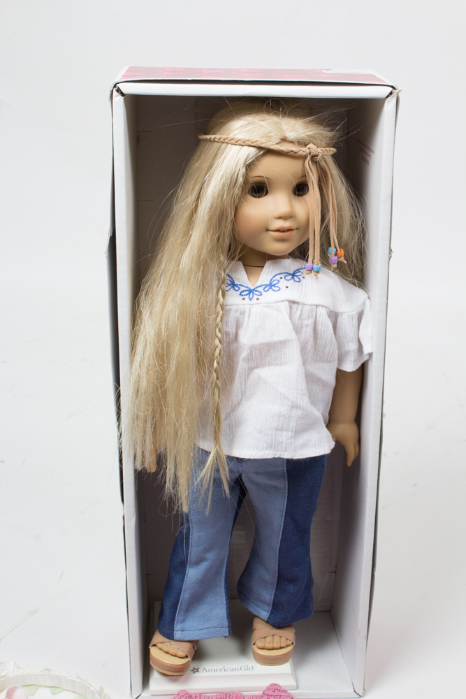 American Girl "Julie" Doll With Outfits And Accessories