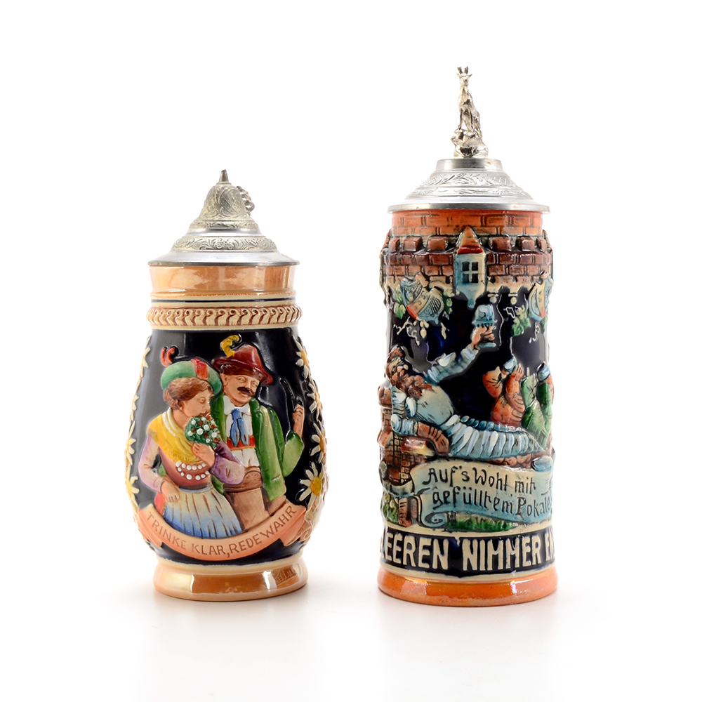 Two German Steins